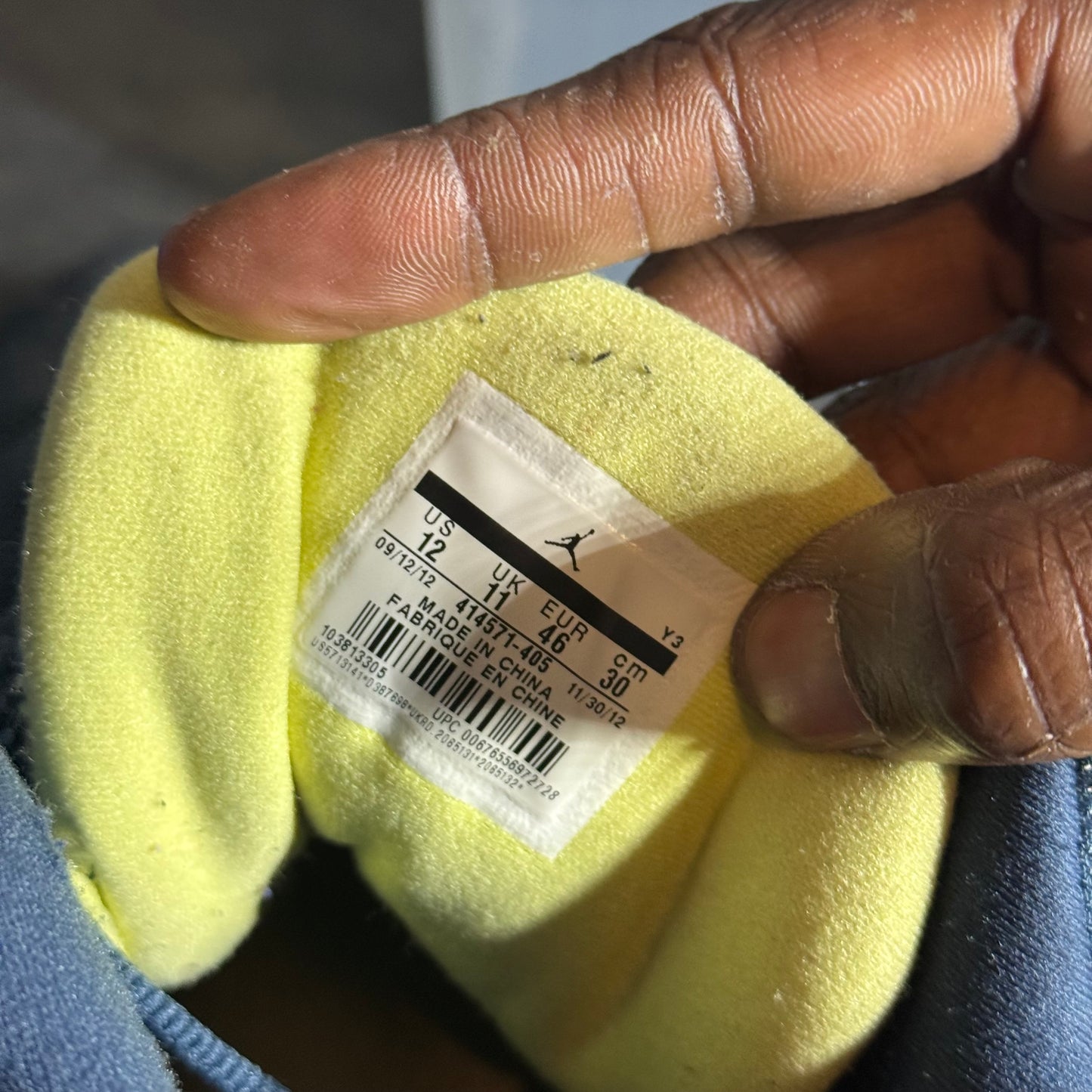 Size 12 - AJ 13 Squadron Blue