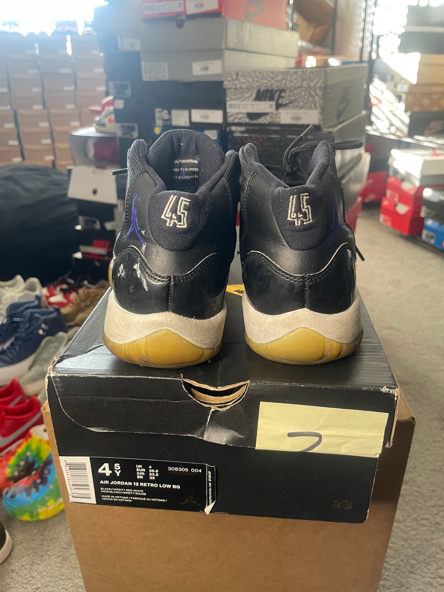 Size 4.5 - Jordan 11 Retro High Space Jam