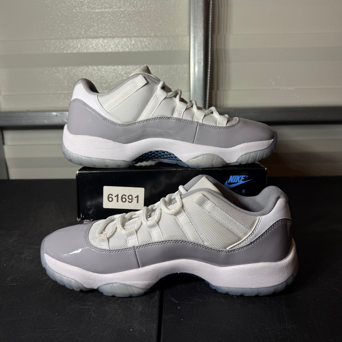 Size 11 - AJ 11 Low Cement Grey