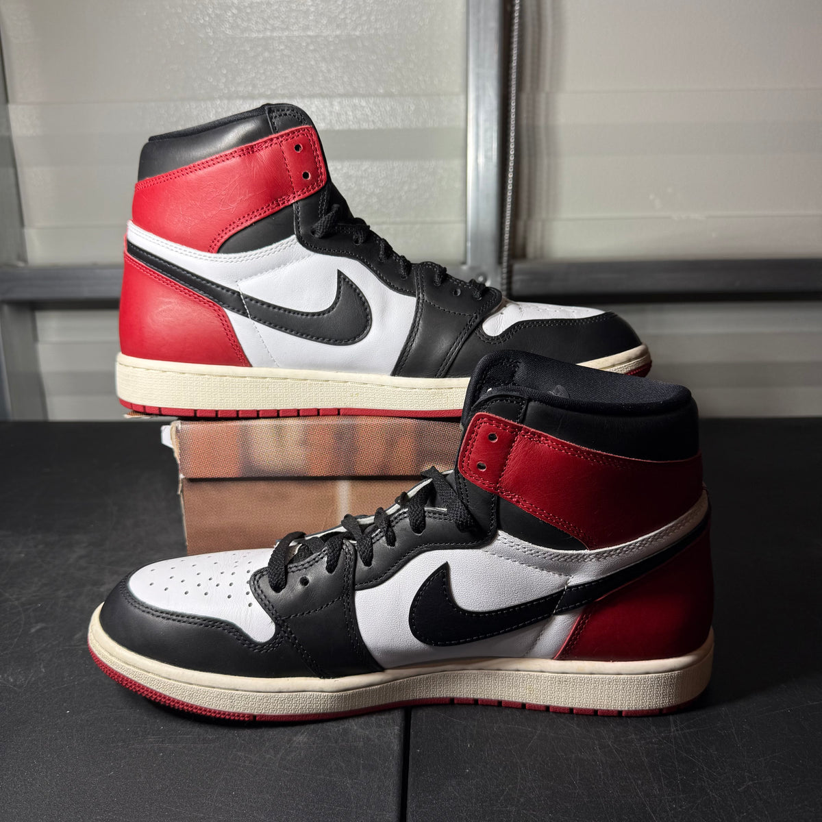 Size 13 - AJ 1 Black Toe Reimagined