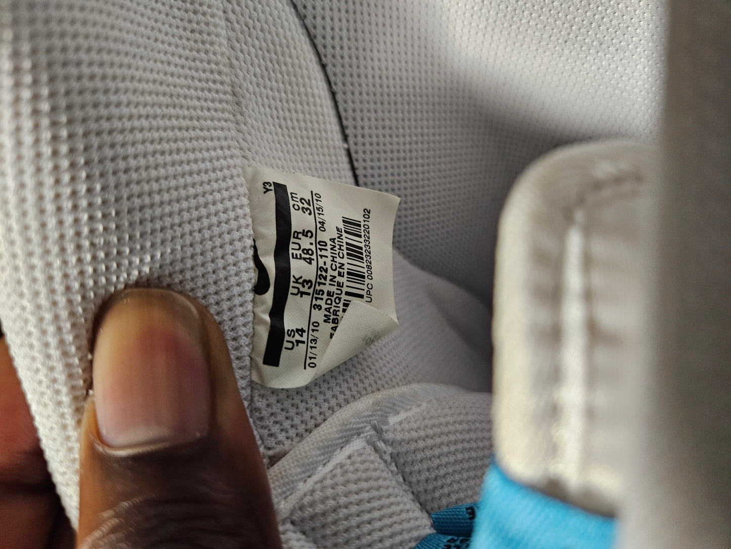 Size 14 - Nike Air Force 1 '07 Marina Blue