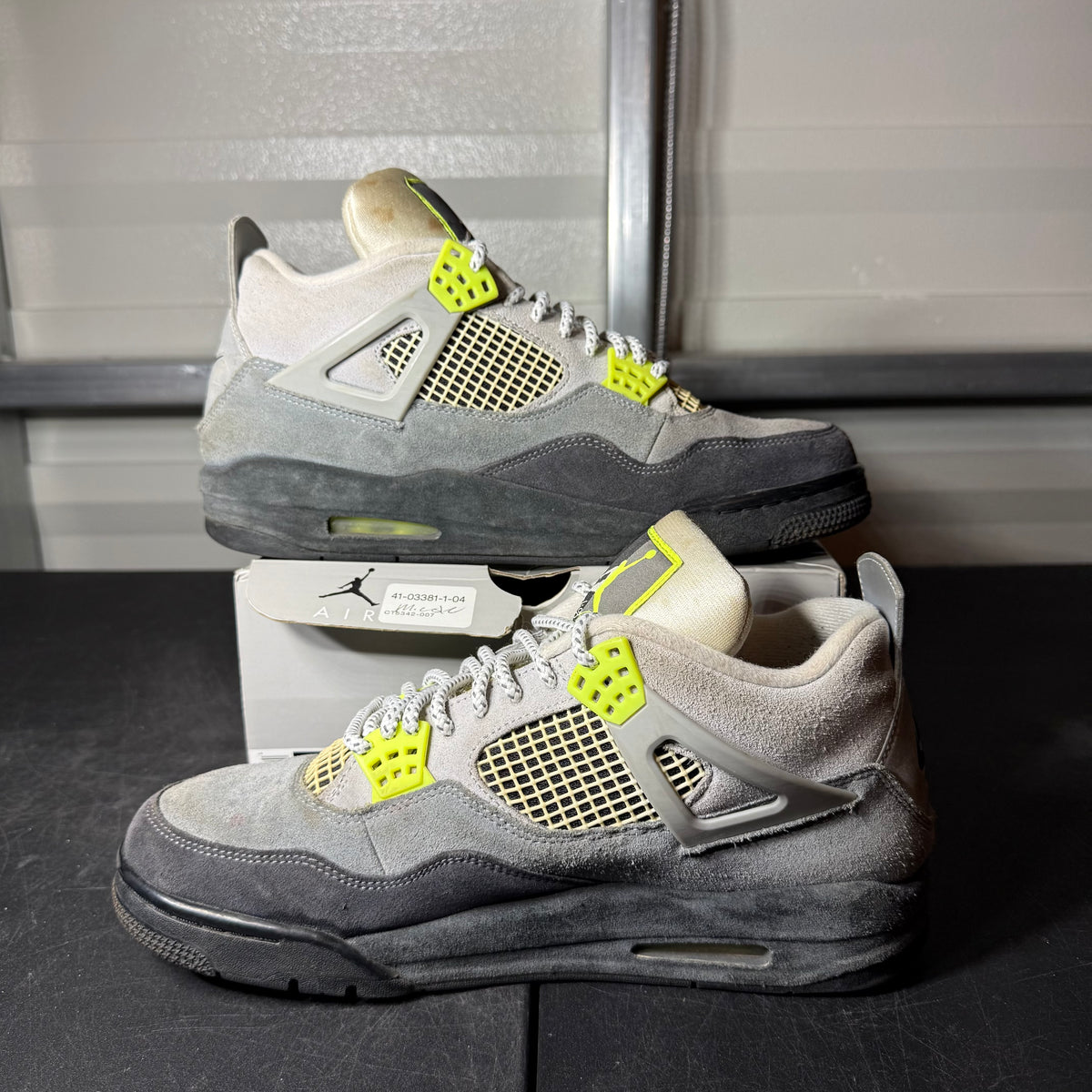 Size 11 - AJ 4 Neon