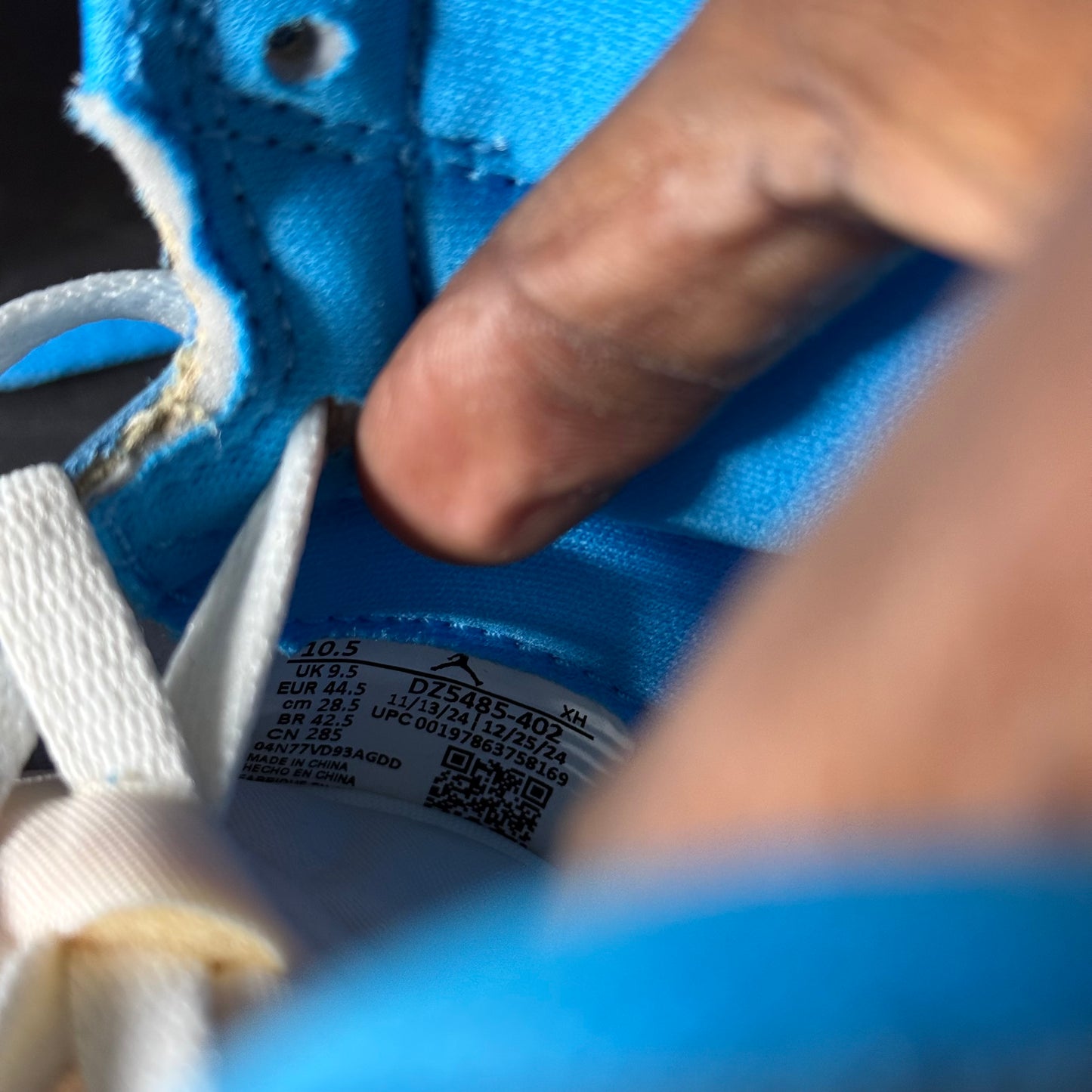 Size 10.5 - AJ 1 UNC Reimagined