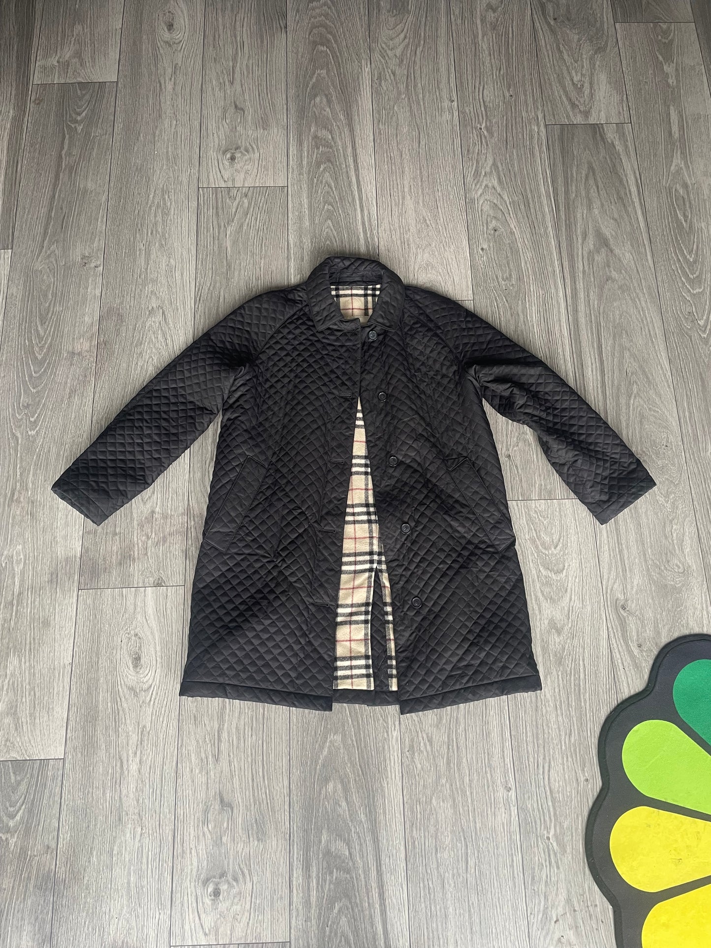 Size Small - Burberry Black Trench Coat