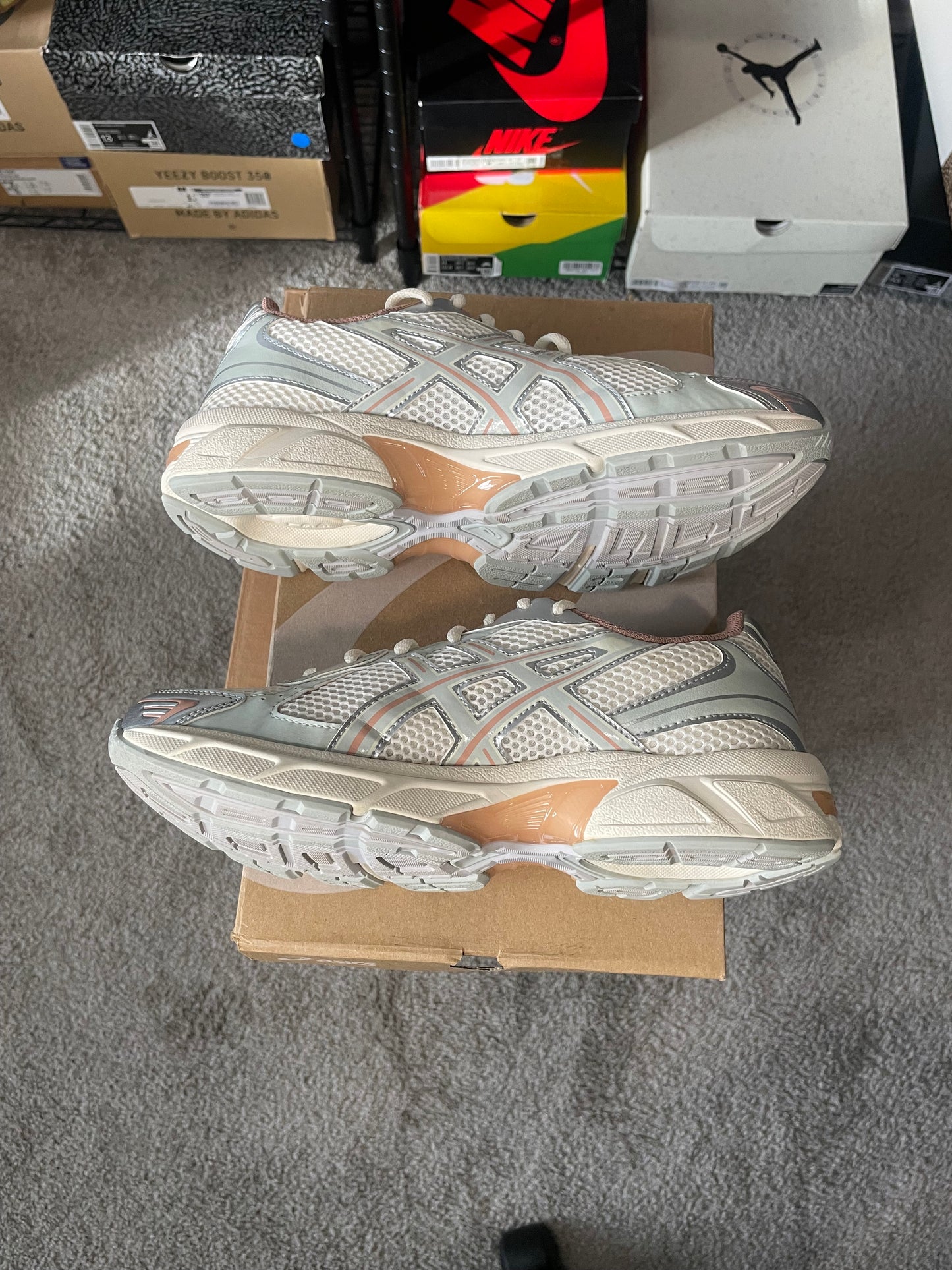 Size 10W/8.5M- ASICS Gel 1130 Cream Light Sage