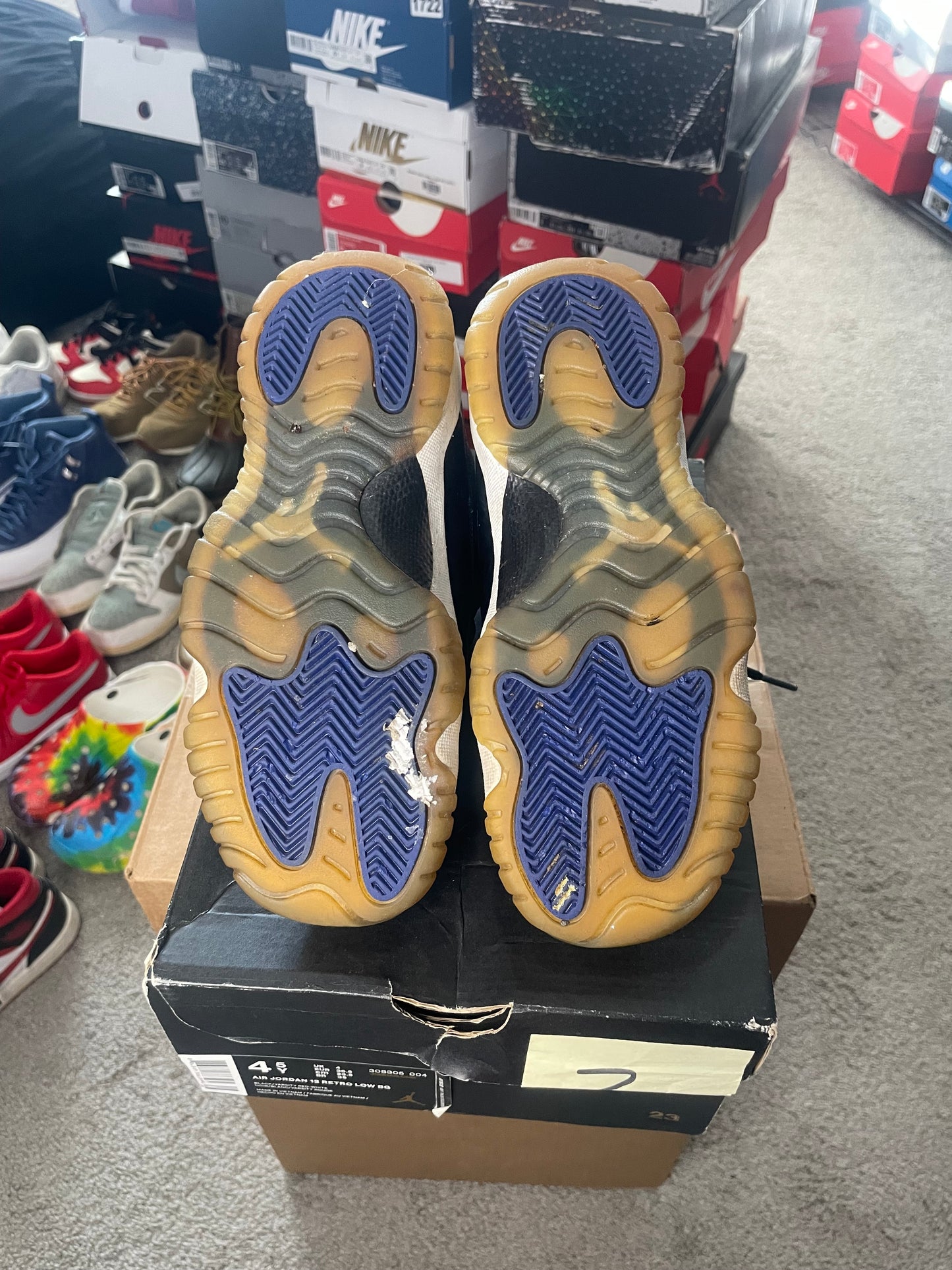 Size 4.5 - Jordan 11 Retro High Space Jam