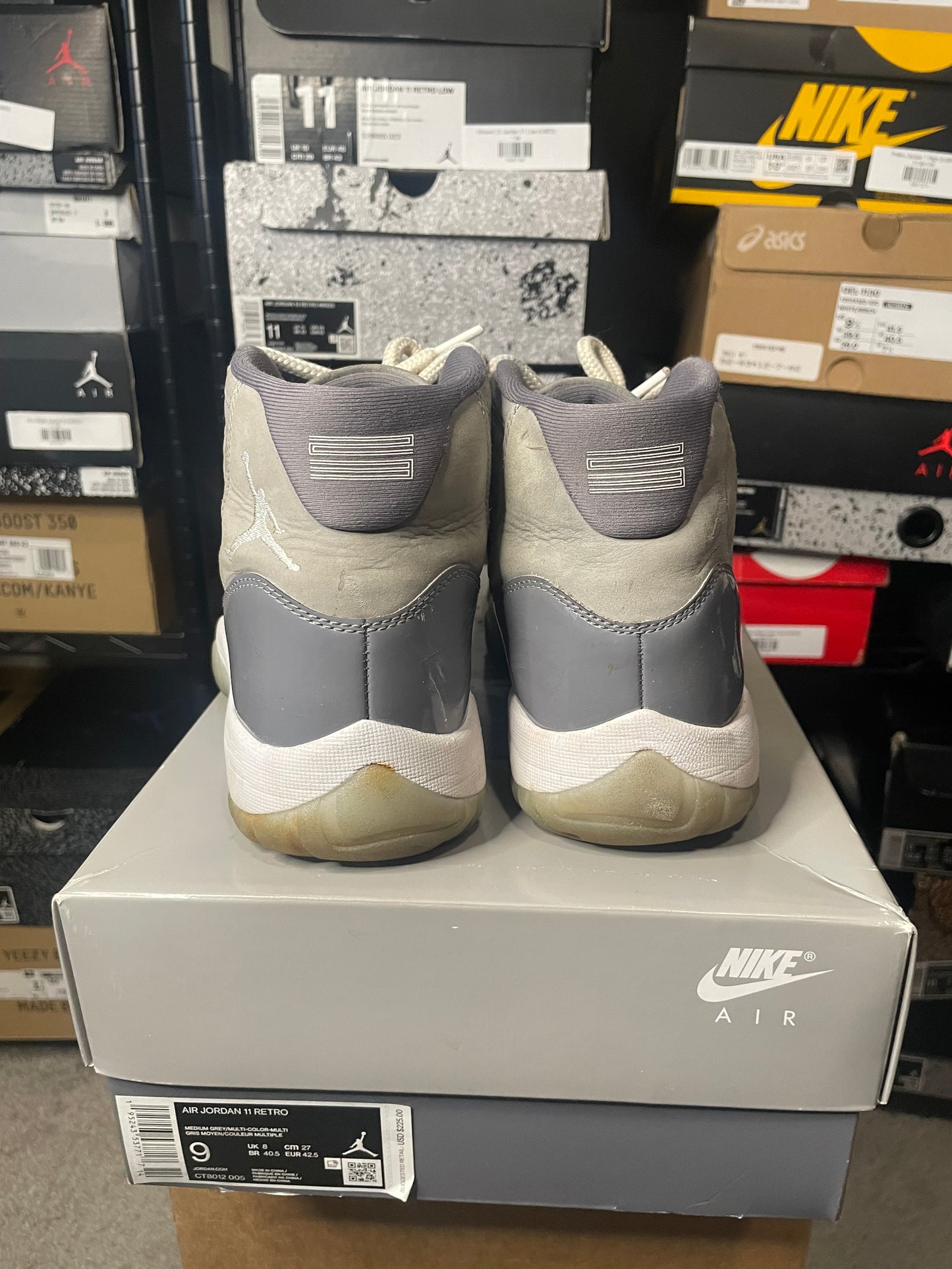 Size 9 - Jordan 11 Retro High Cool Grey