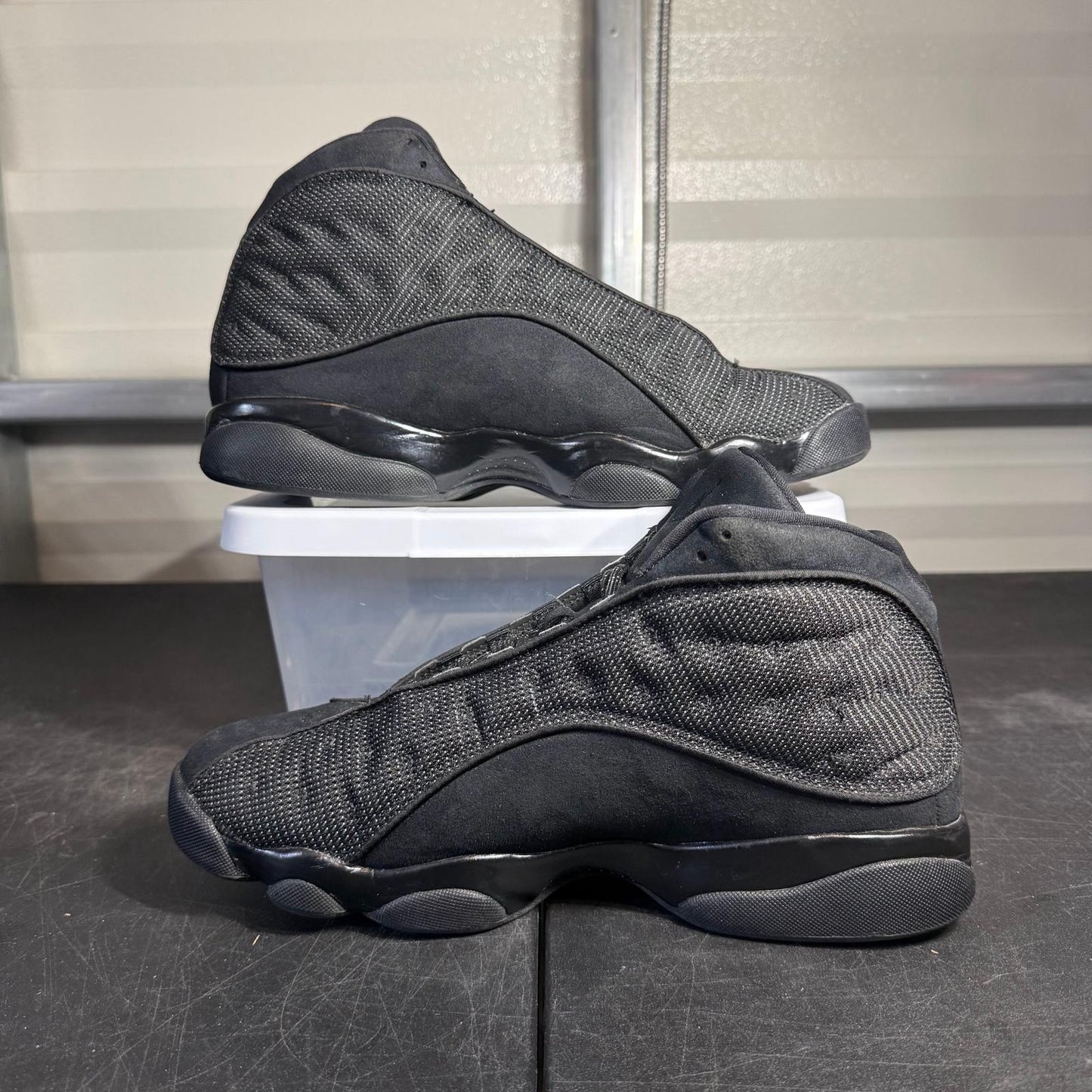 Size 10 - AJ 13 Black Cat