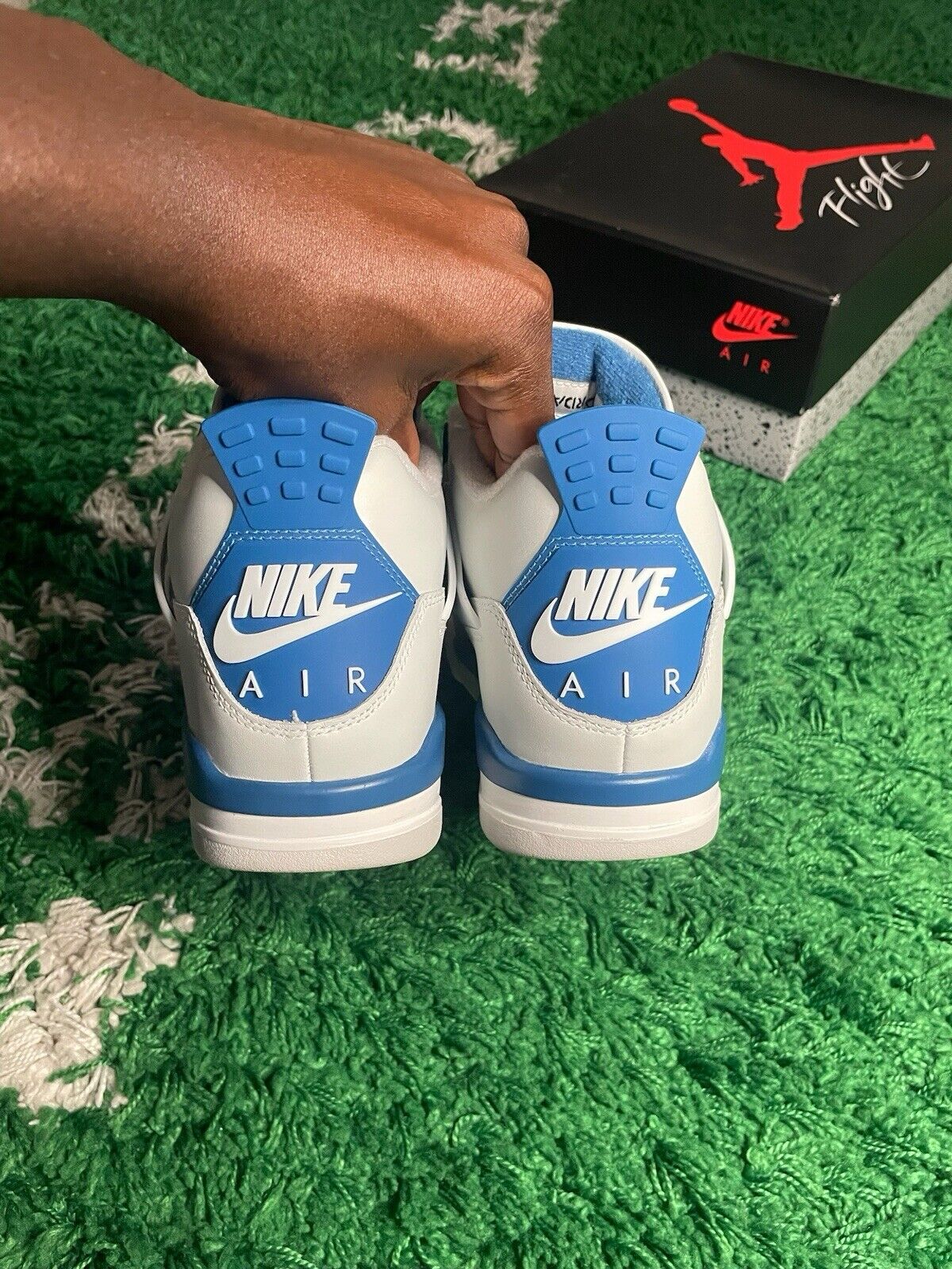 Size 10 - Air Jordan 4 Retro 2024 Military Blue
