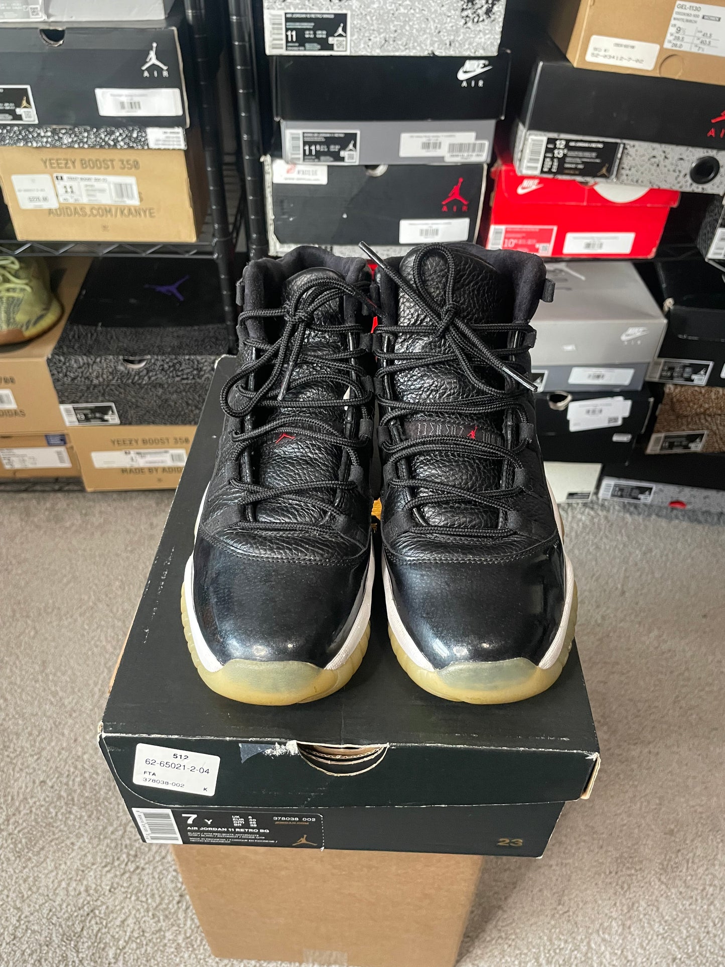 Size 7 - AJ 11 Retro 72-10 2015