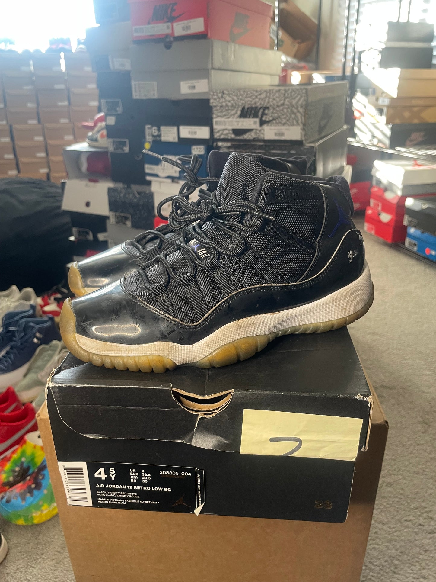Size 4.5 - Jordan 11 Retro High Space Jam