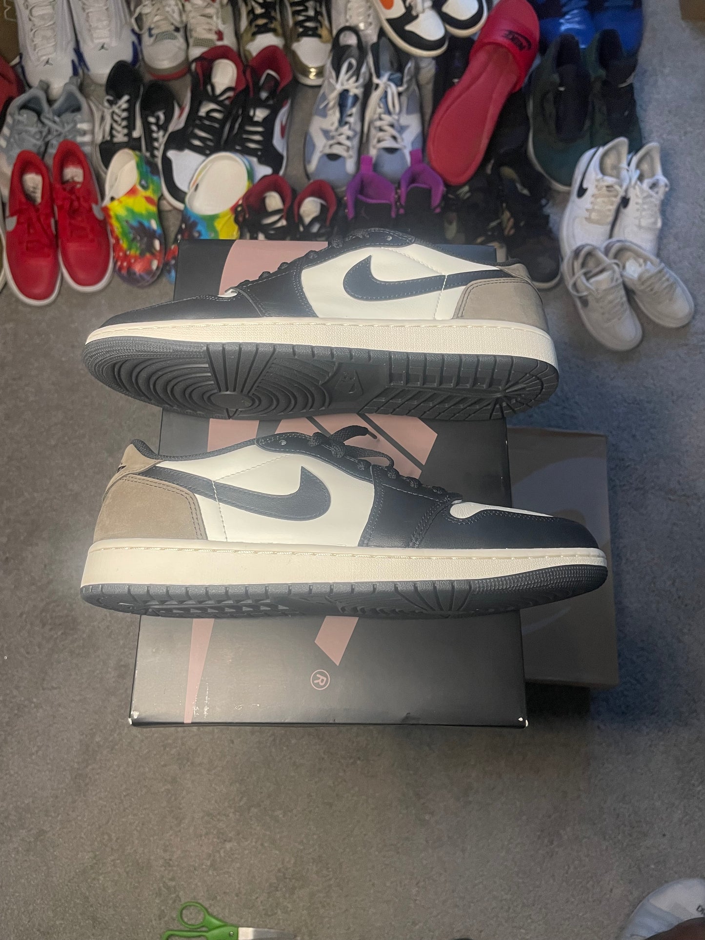 Size 10.5 - Air Jordan 1 Retro OG Low Mocha