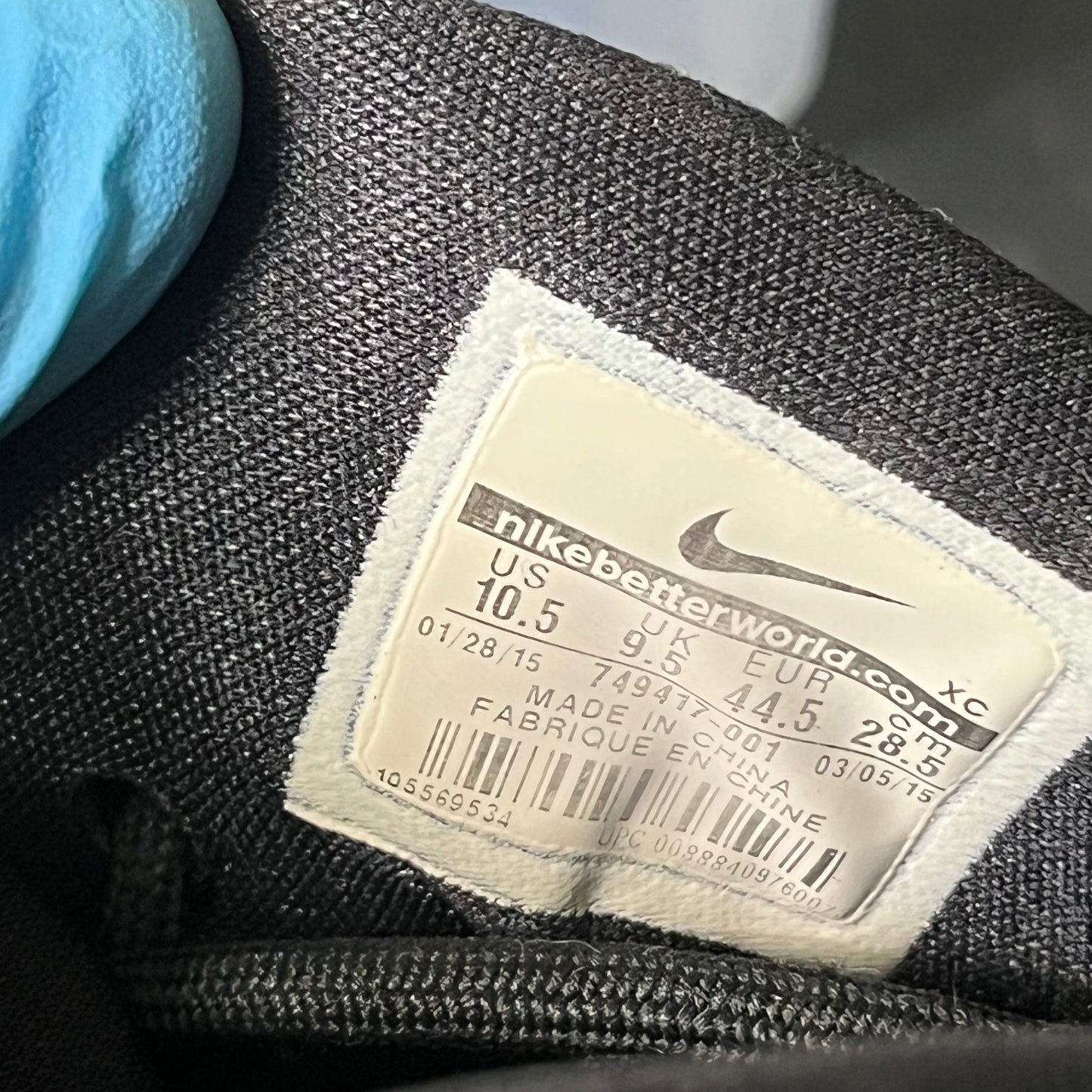 Size 10.5 - Nike LeBron Soldier Black