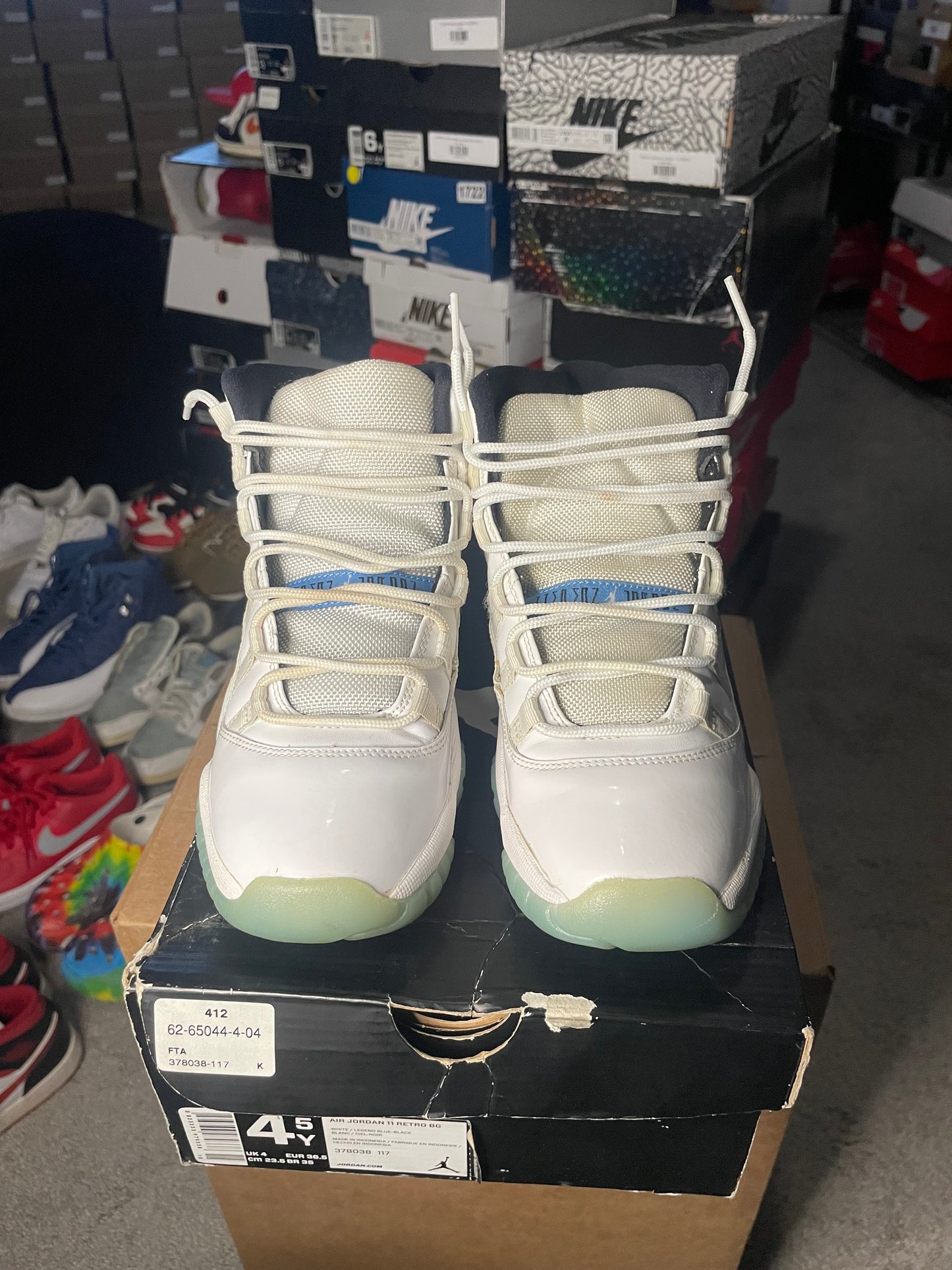 Size 4.5 - Jordan 11 Retro Low Legend Blue