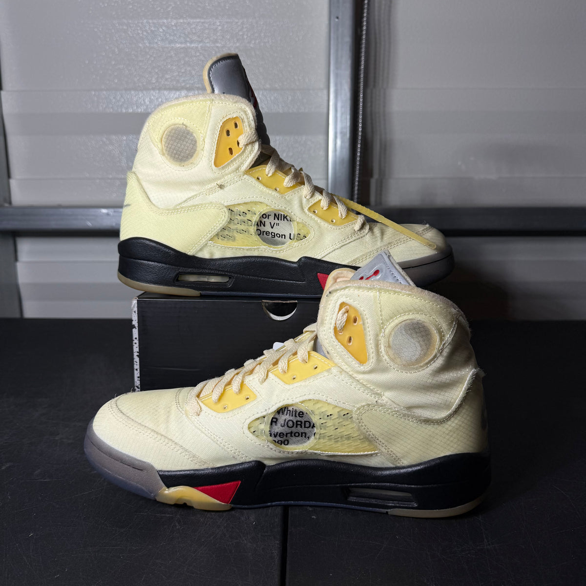 Size 10 - AJ 5 Off-White Sail