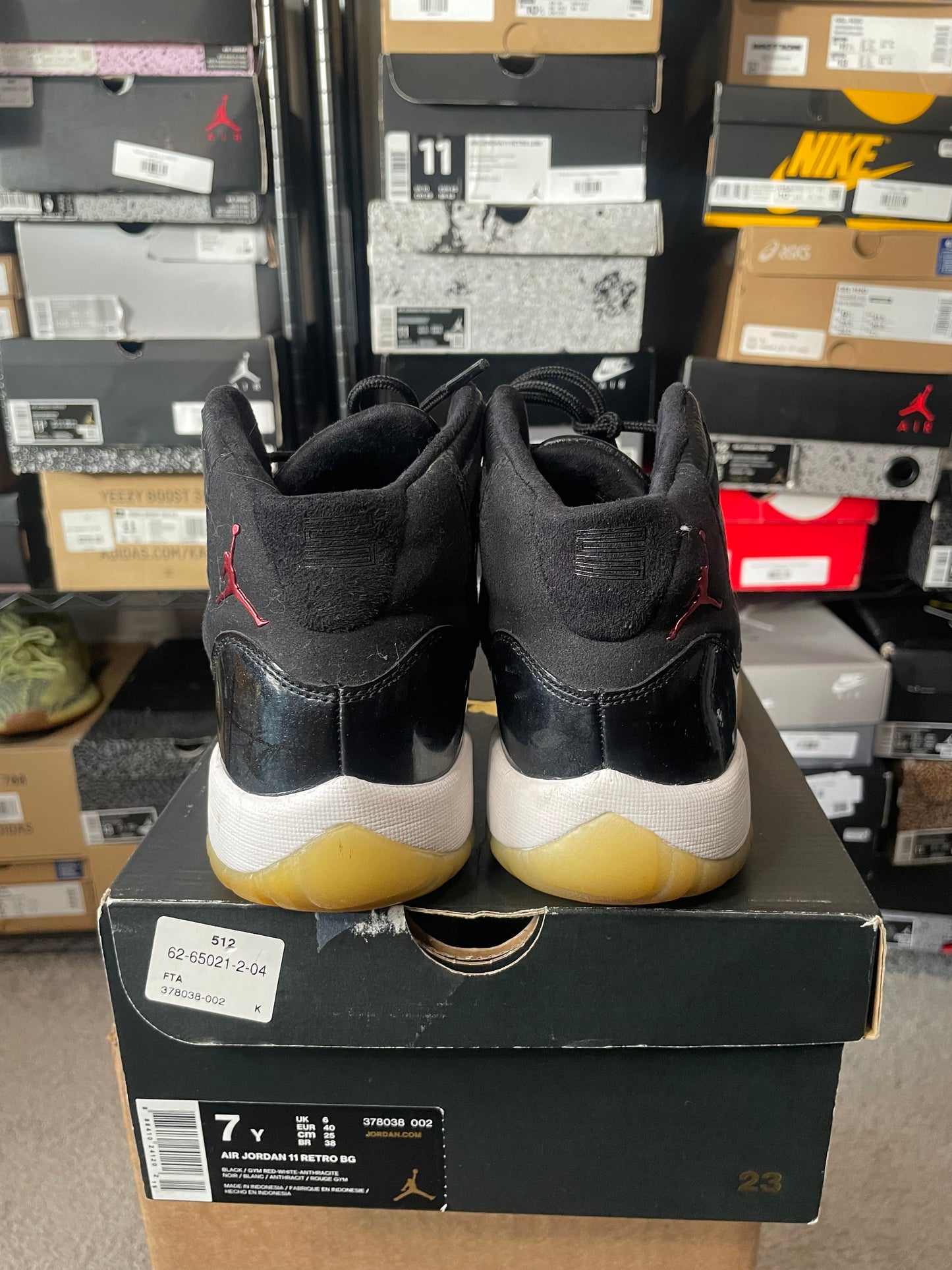 Size 7 - AJ 11 Retro 72-10 2015