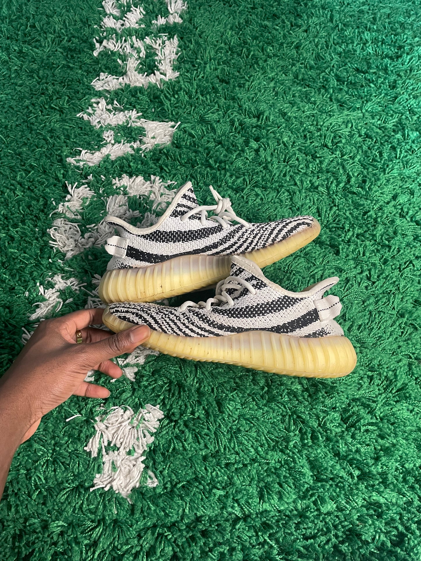 Size 7 - Yeezy 350 Zebra