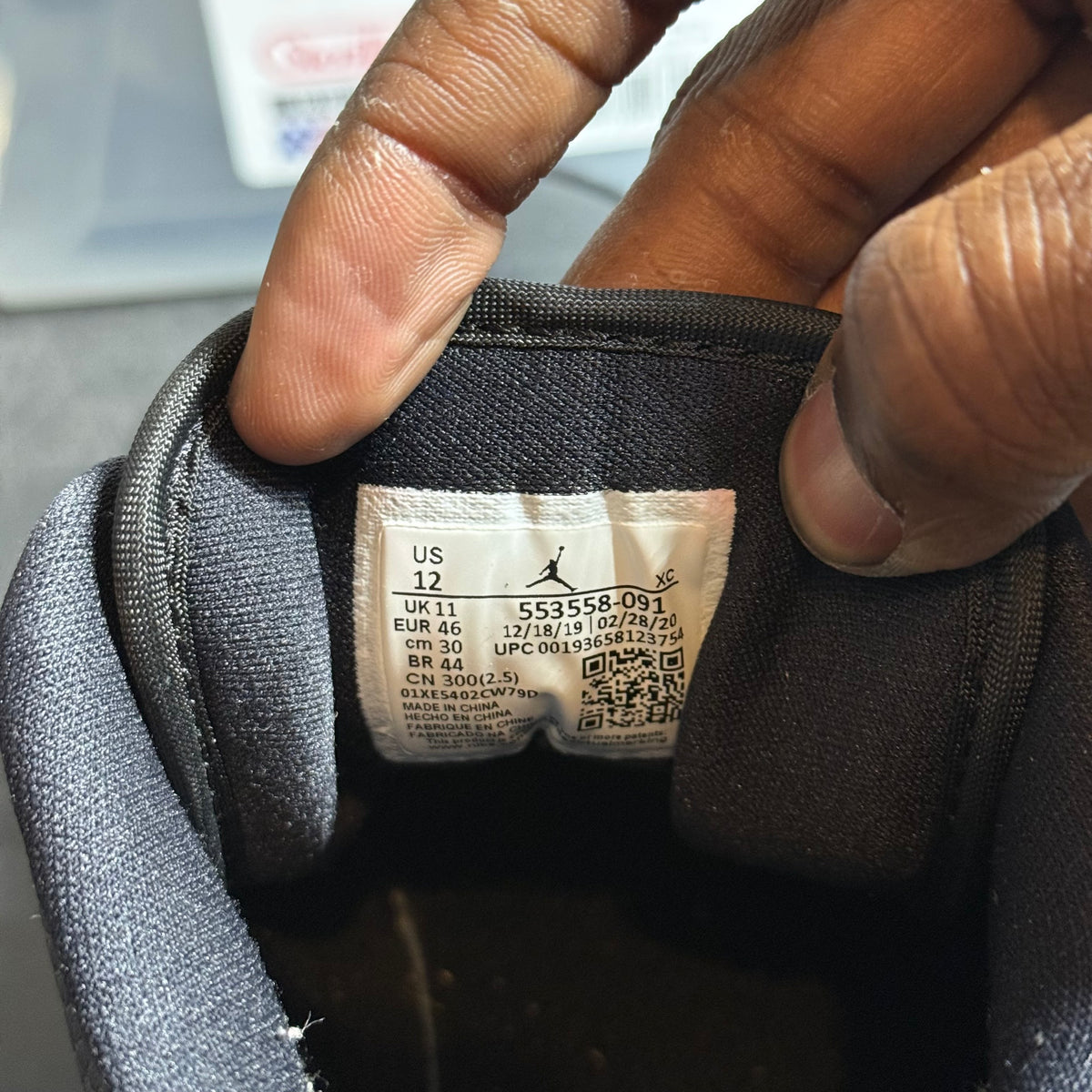 Size 12 - AJ 1 Low Back