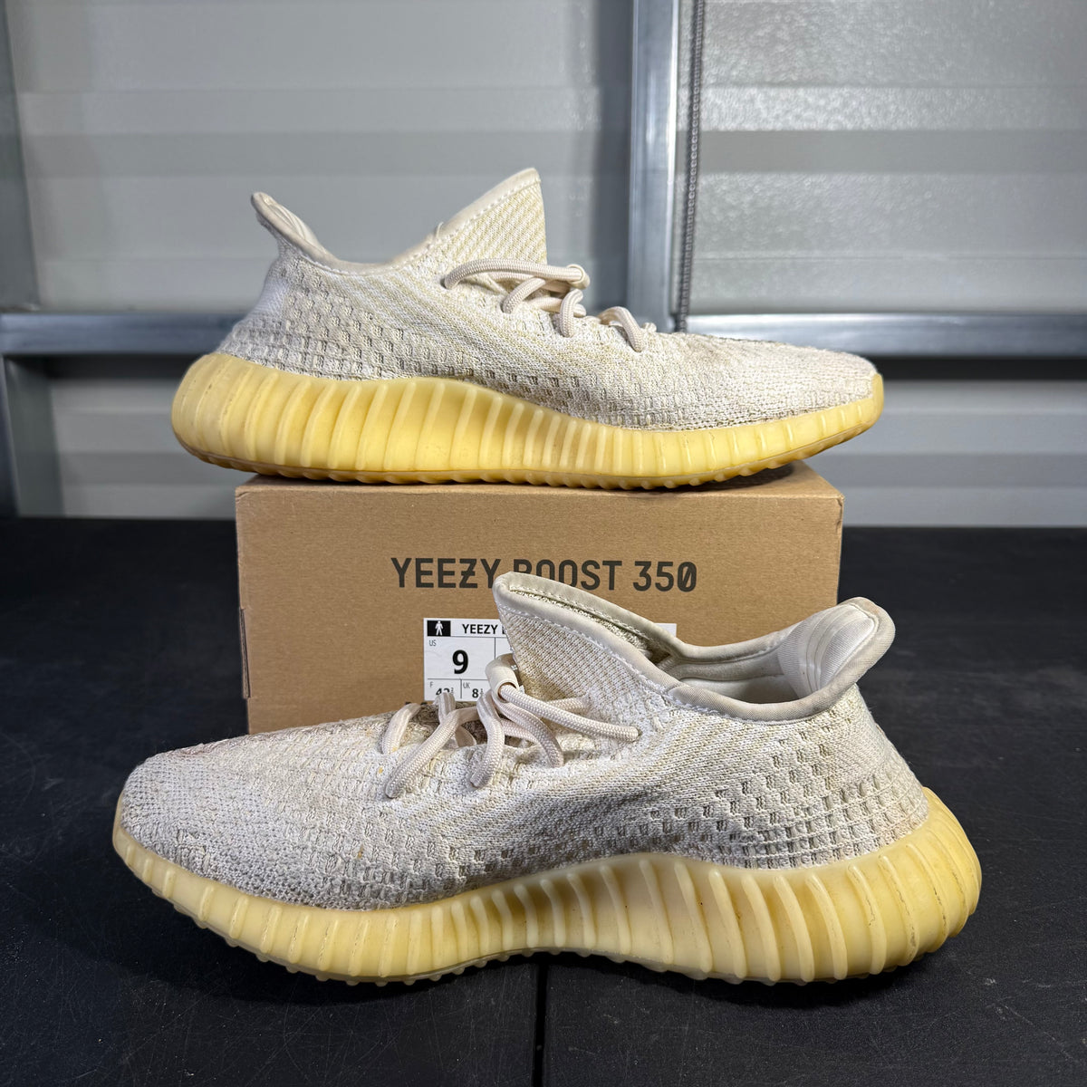 Size 9 - Yeezy 350 Natural