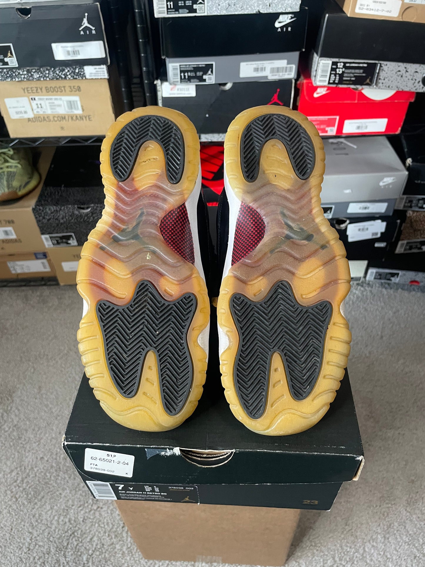 Size 7 - AJ 11 Retro 72-10 2015
