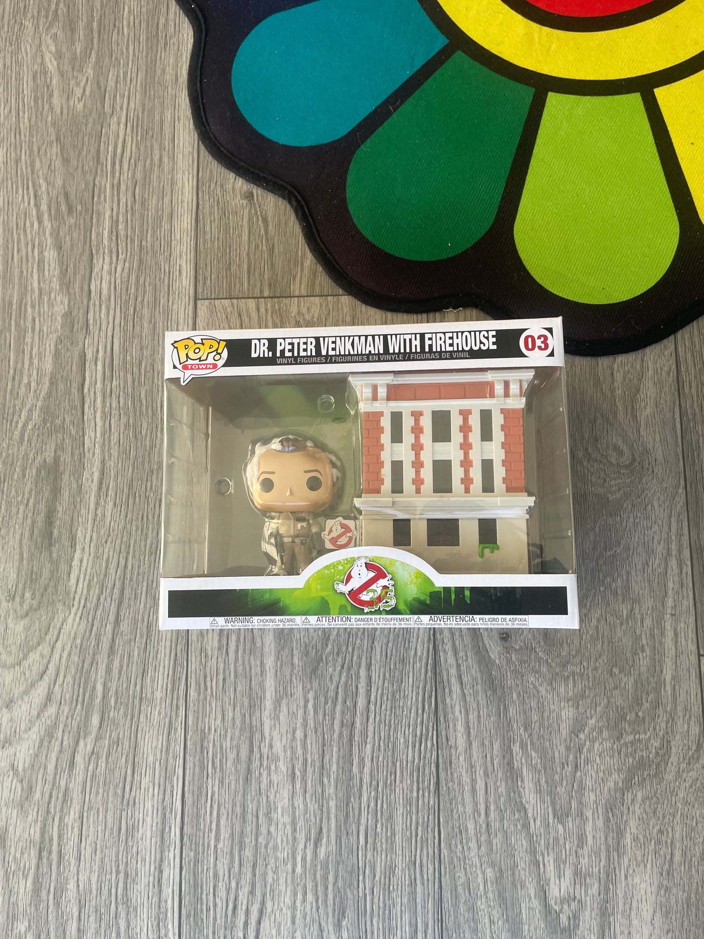 Funko Pop! Town: Ghostbusters - Dr. Peter Venkman with Firehouse #3