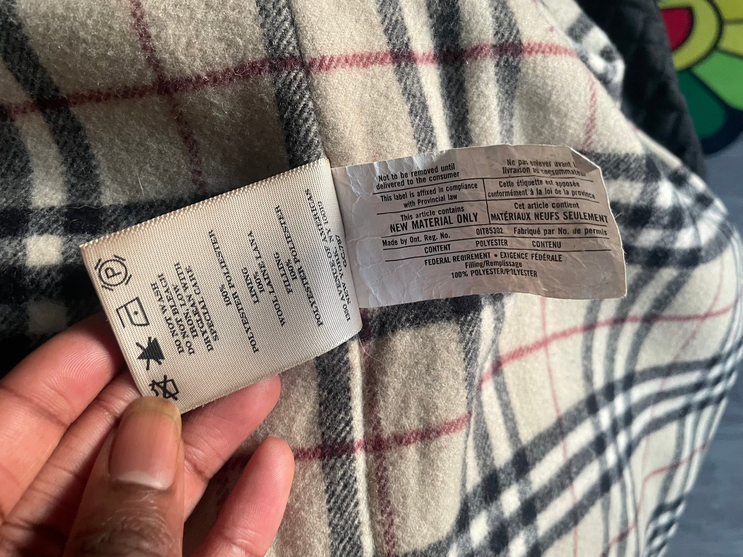 Size Small - Burberry Black Trench Coat