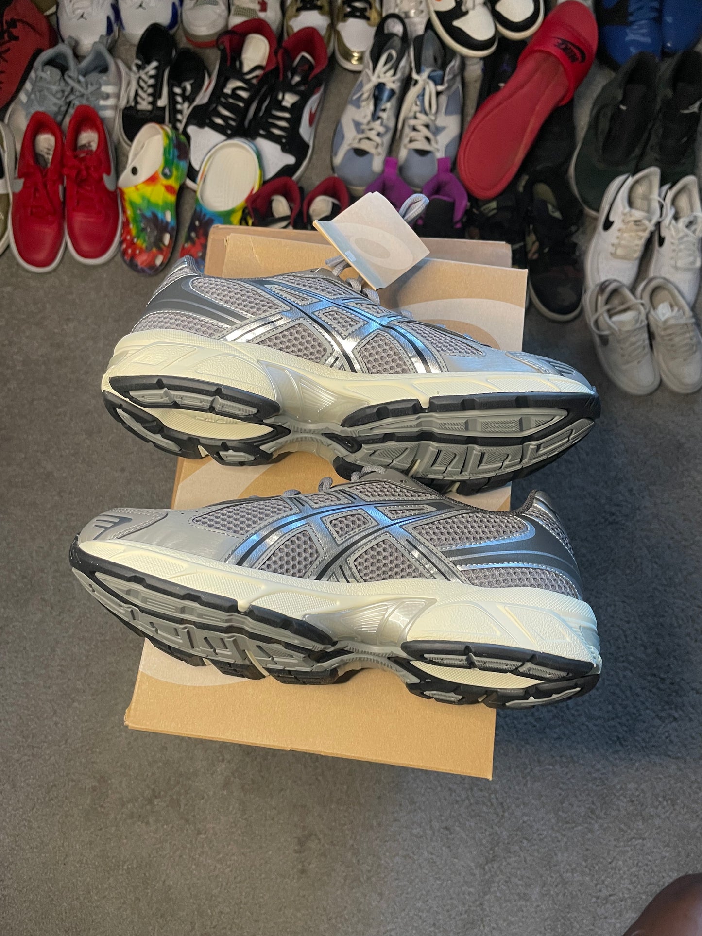Size 8.5 - ASICS Gel 1130 Clay Grey Pure Silver