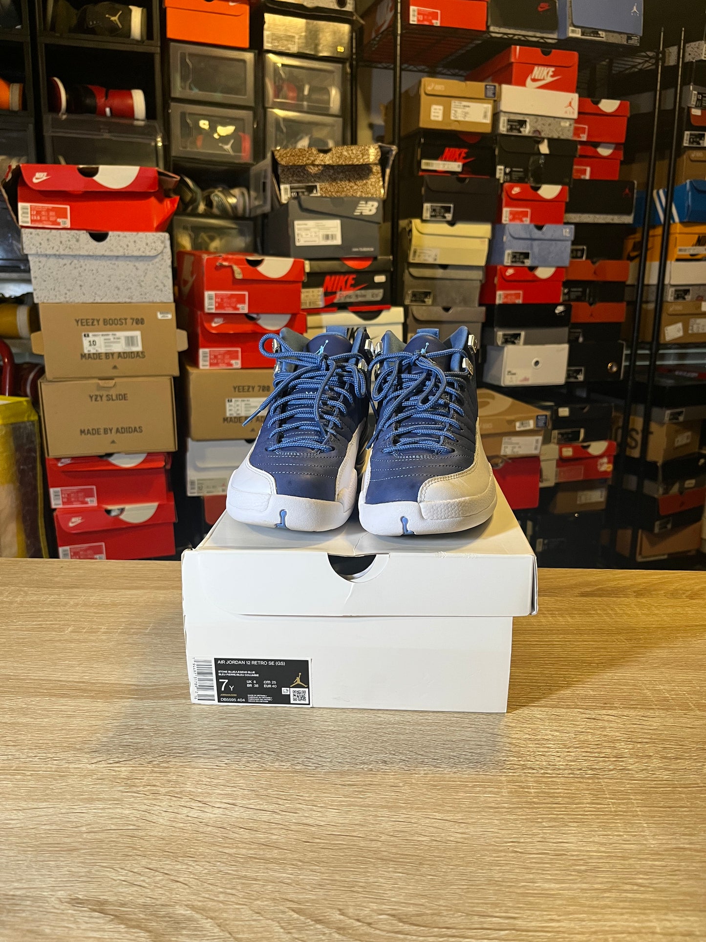 Size 7 - AJ 12 Indigo
