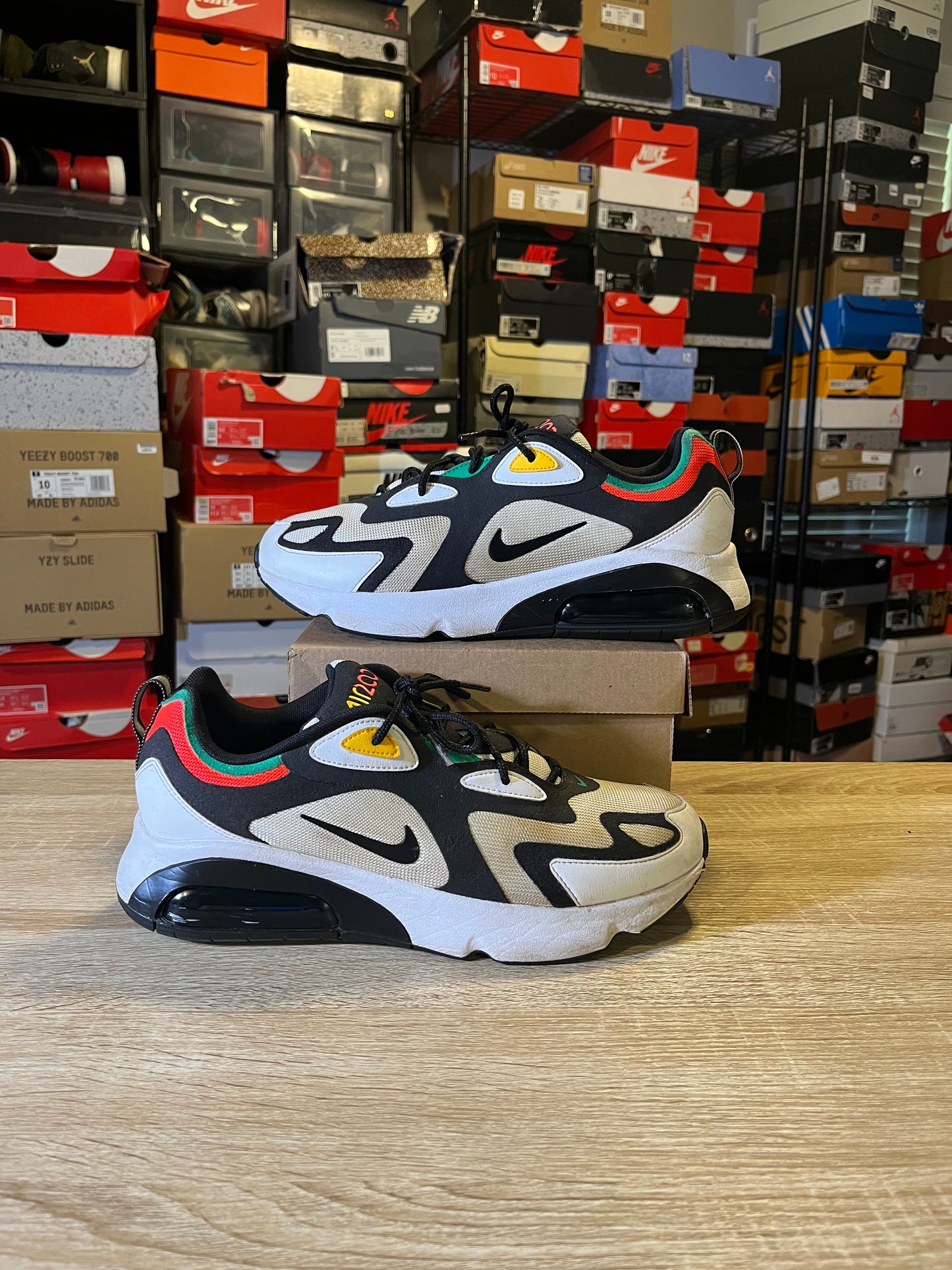 Size 10.5 - Air Max 200 Rasta