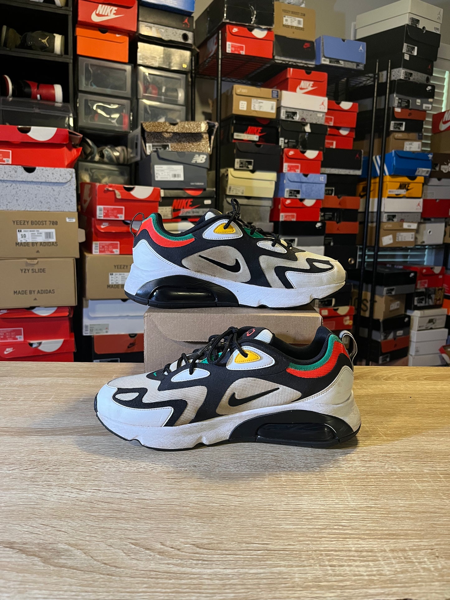Size 10.5 - Air Max 200 Rasta