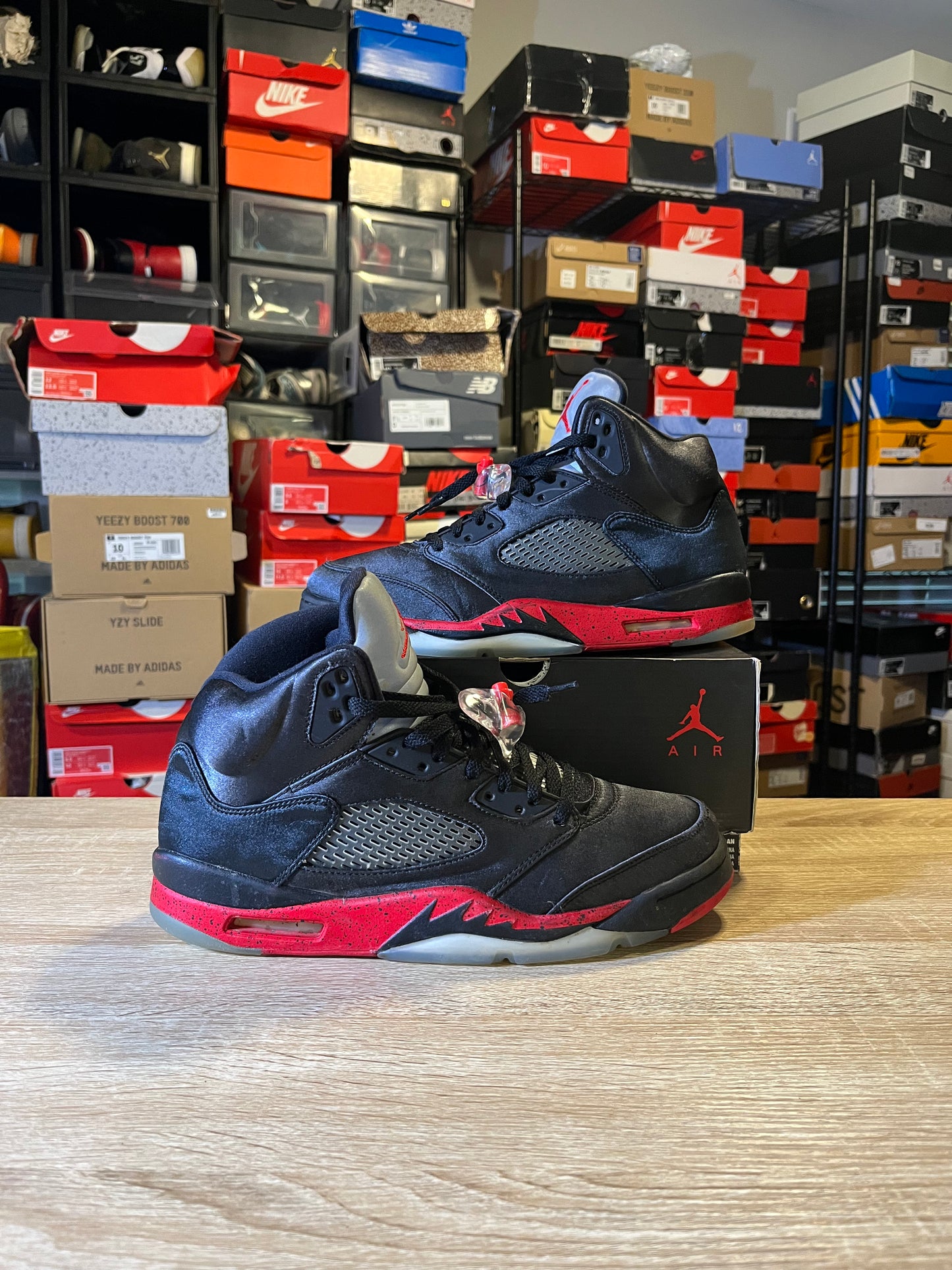 Size 10.5 - AJ 5 Retro Satin Bred