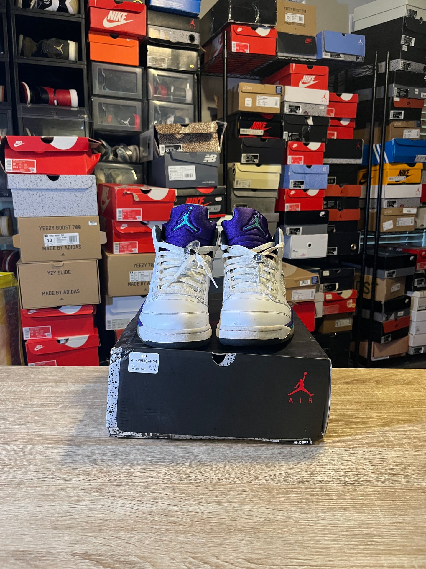 Size 11 - AJ 5 Grape