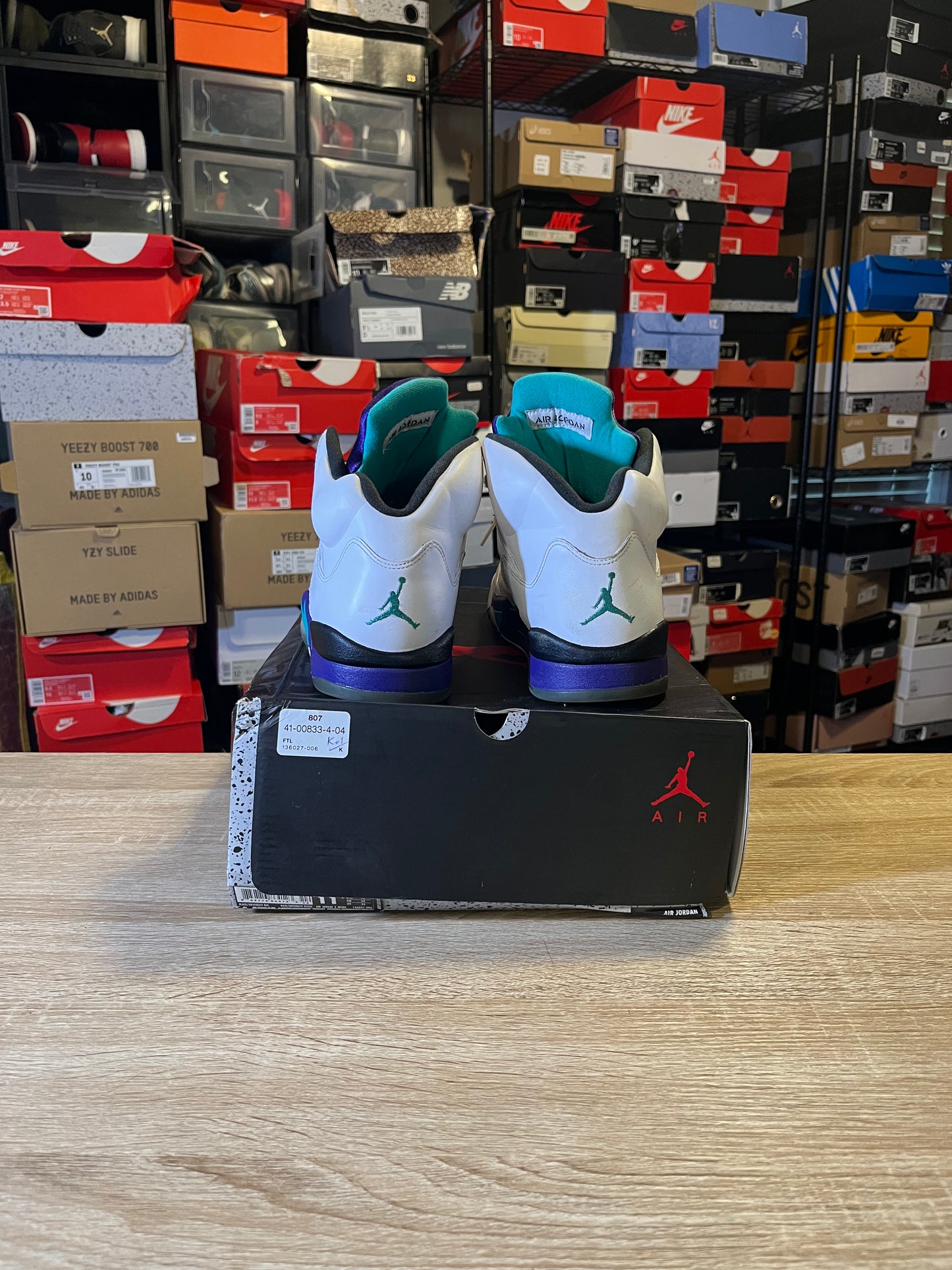 Size 11 - AJ 5 Grape