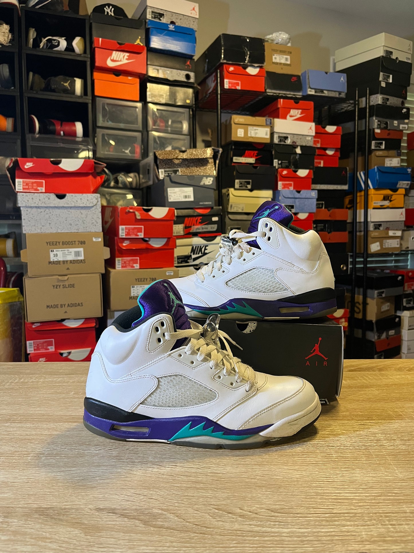 Size 11 - AJ 5 Grape