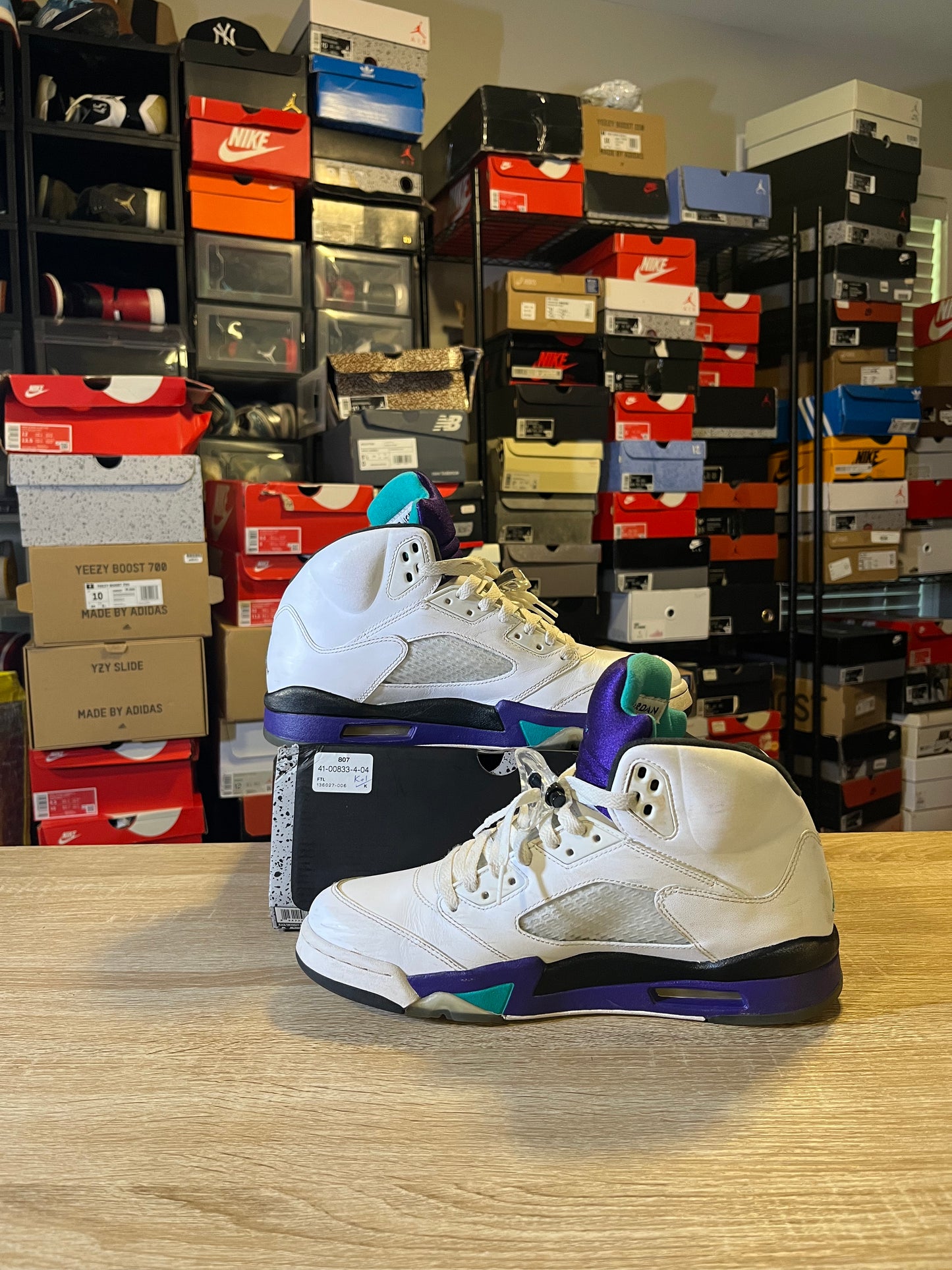 Size 11 - AJ 5 Grape