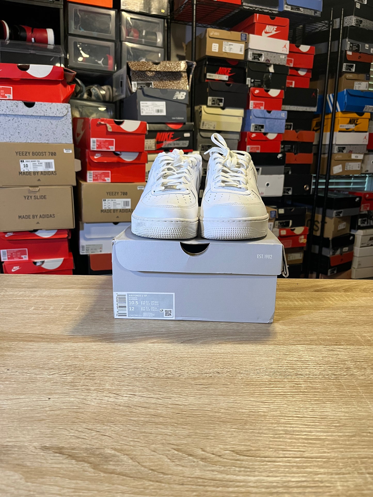 Size 10.5 - AF 1 White