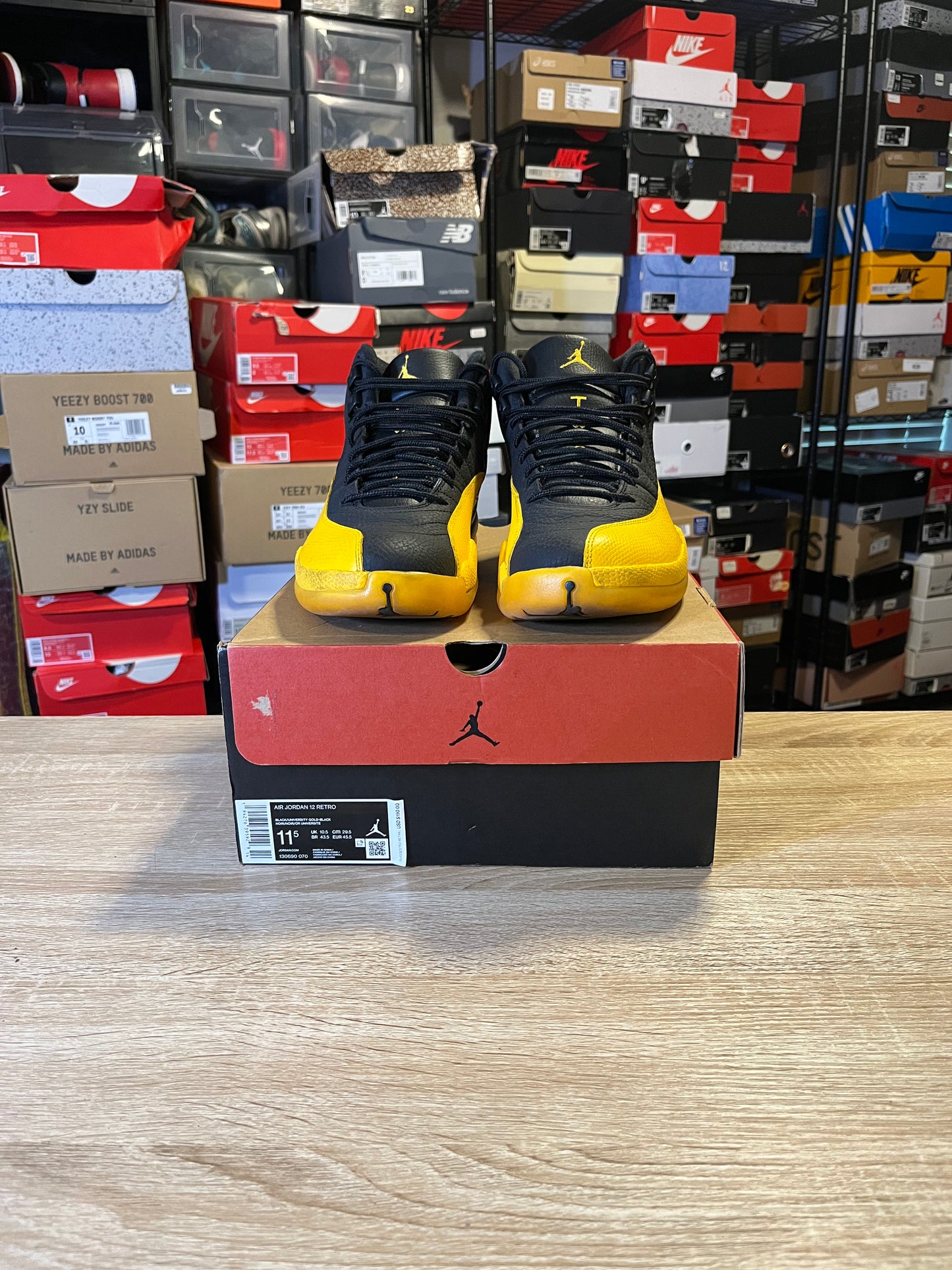 Size 11.5 AJ 12 University Gold