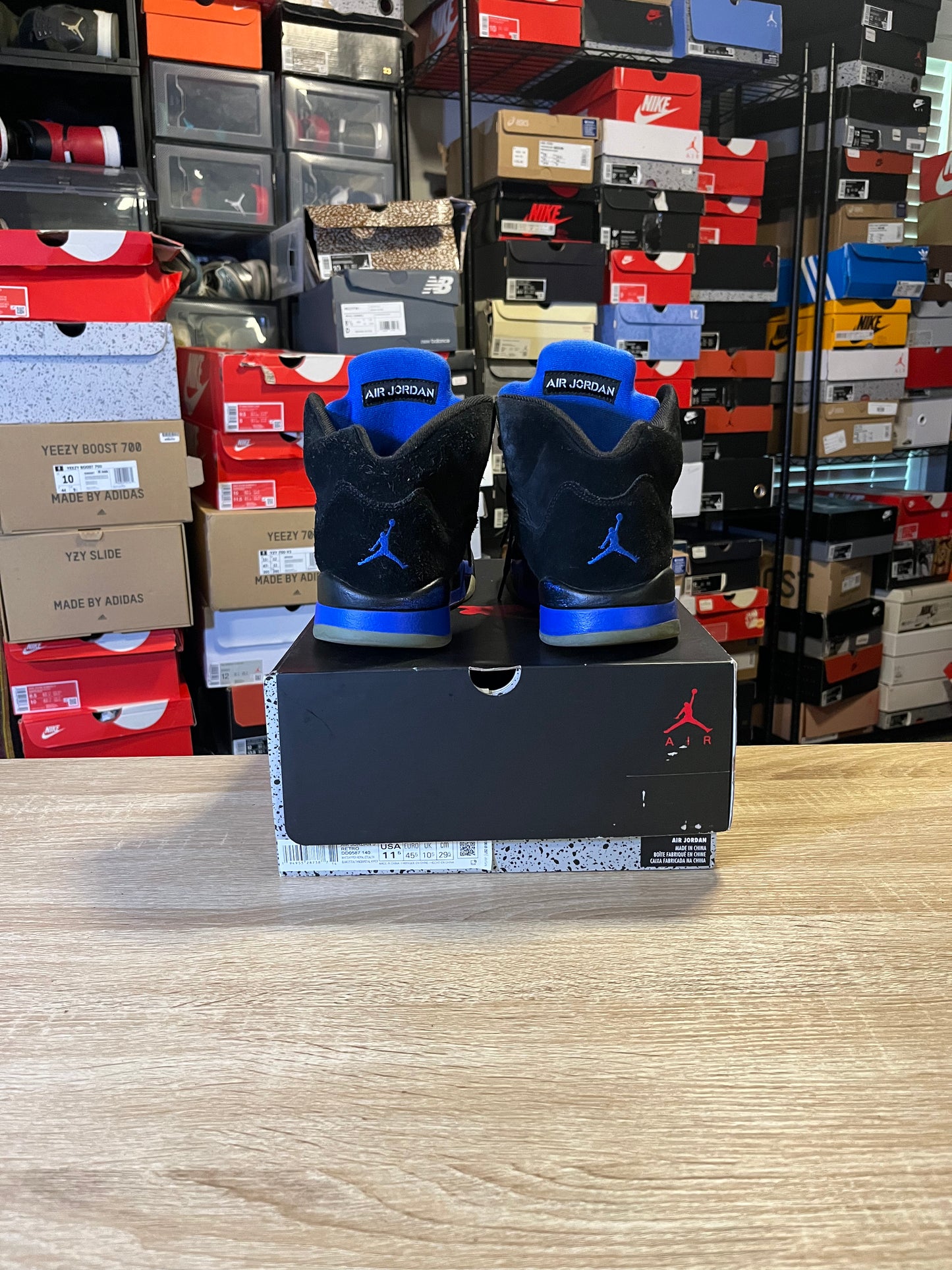 Size 11.5 - AJ 5 Racer Blue