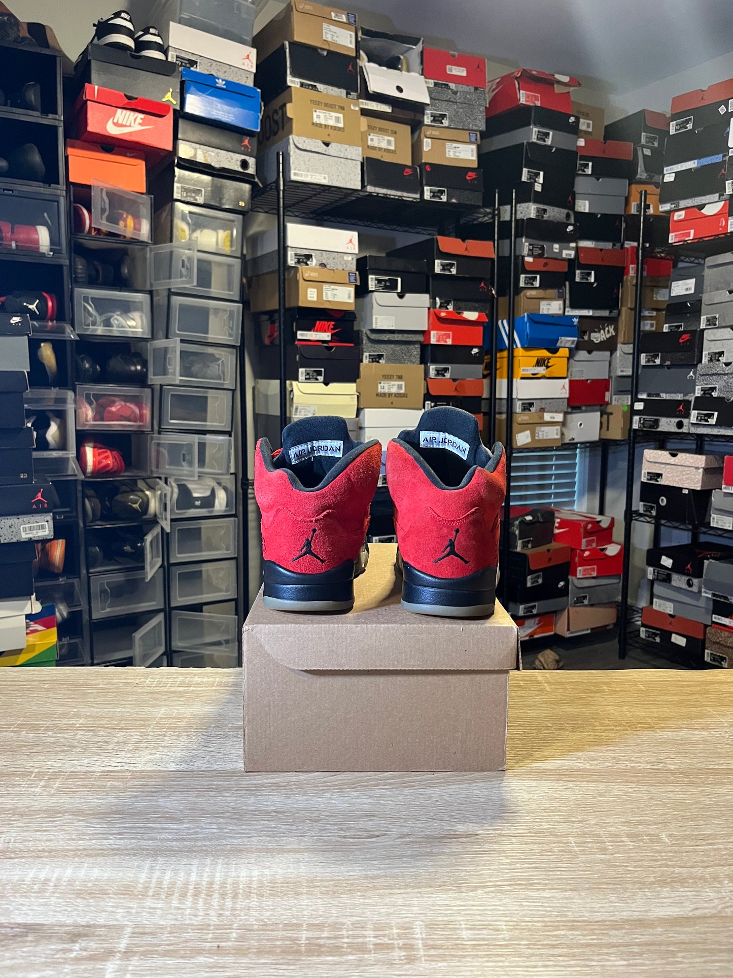 Size 8 - AJ 5 Raging Bulls