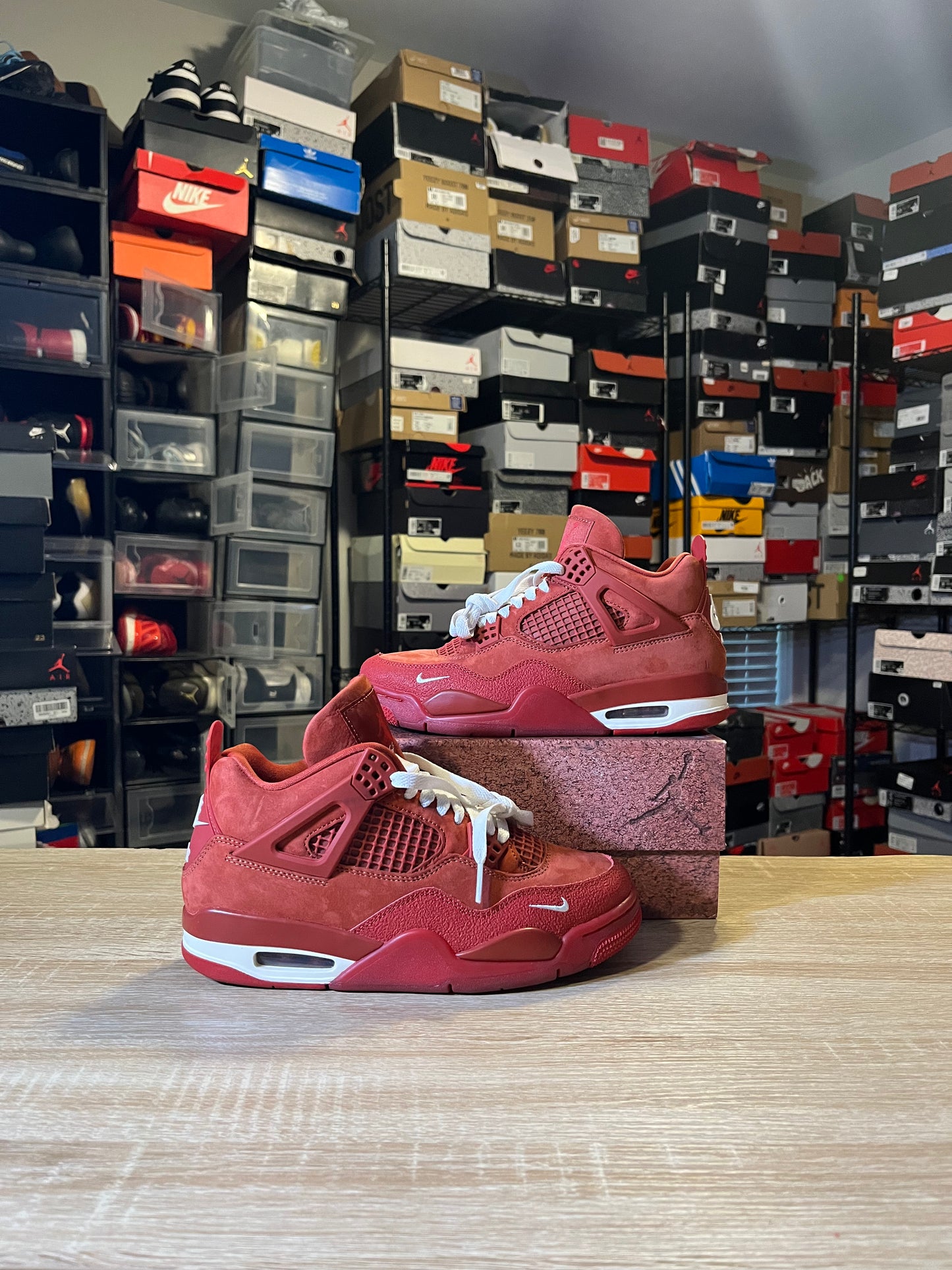 Size 6 - Nigel Sylvester x AJ 4 Retro OG SP Brick By Brick