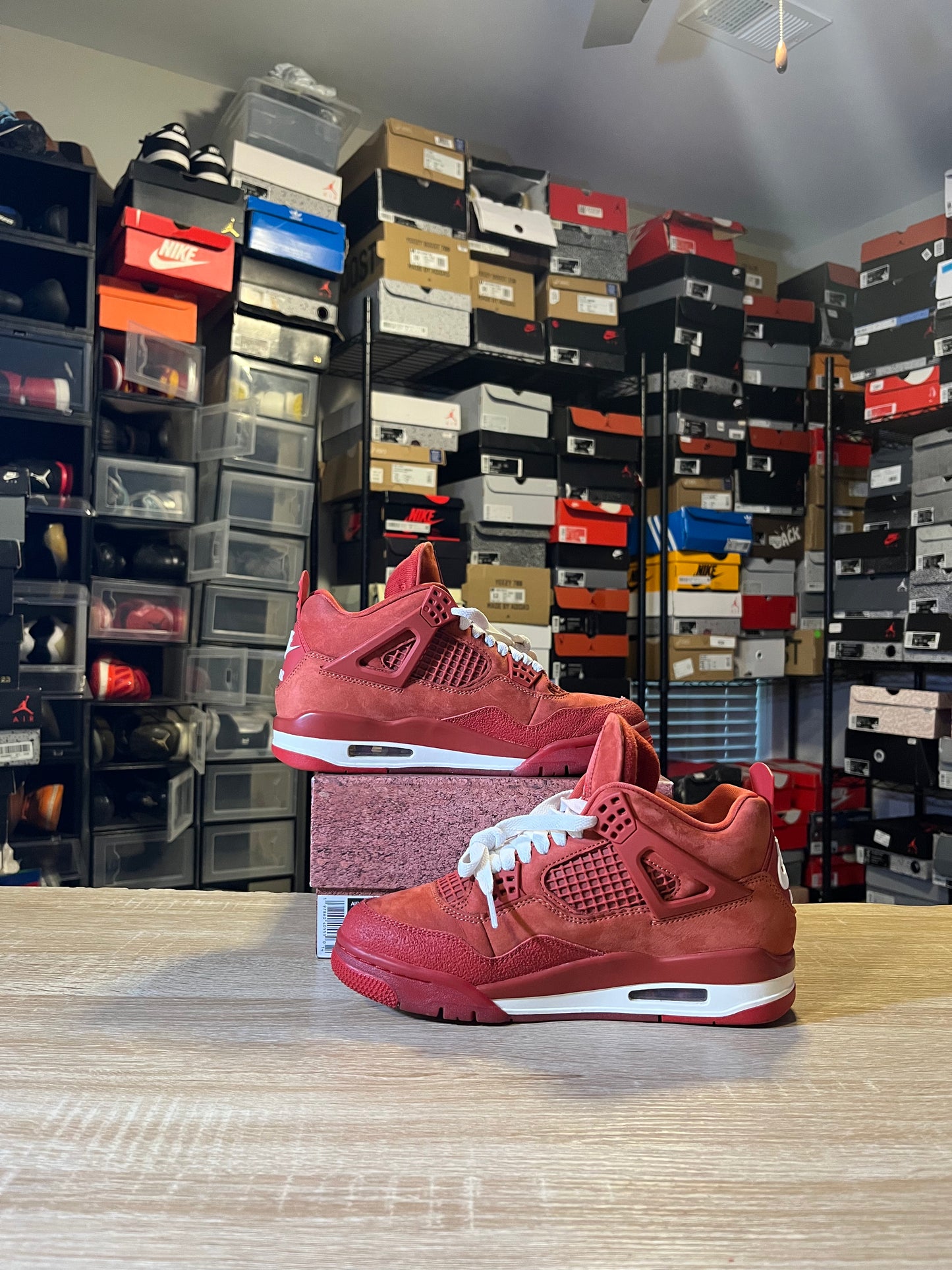 Size 6 - Nigel Sylvester x AJ 4 Retro OG SP Brick By Brick