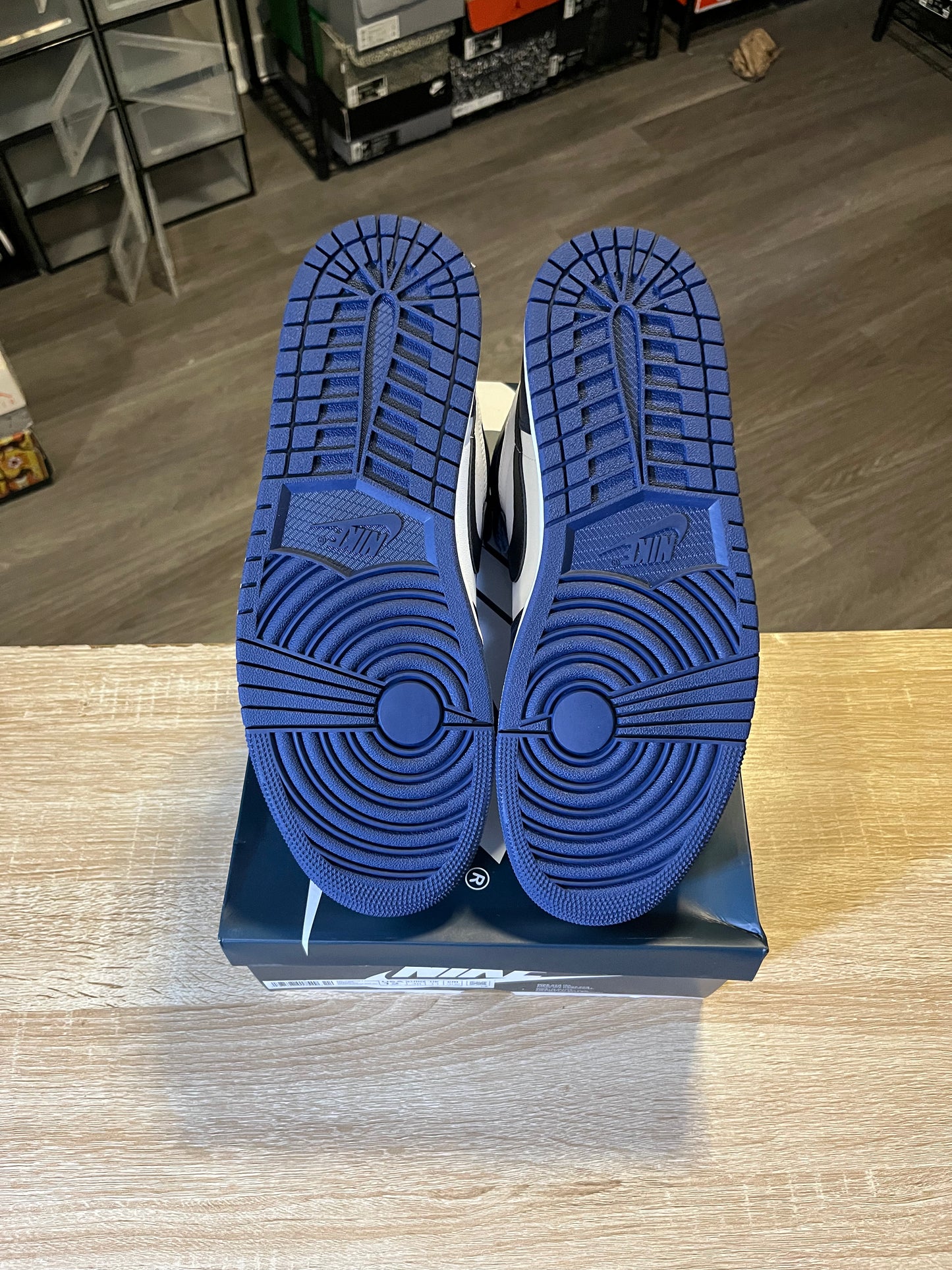 Size 12 - AJ 1 Midnight Navy