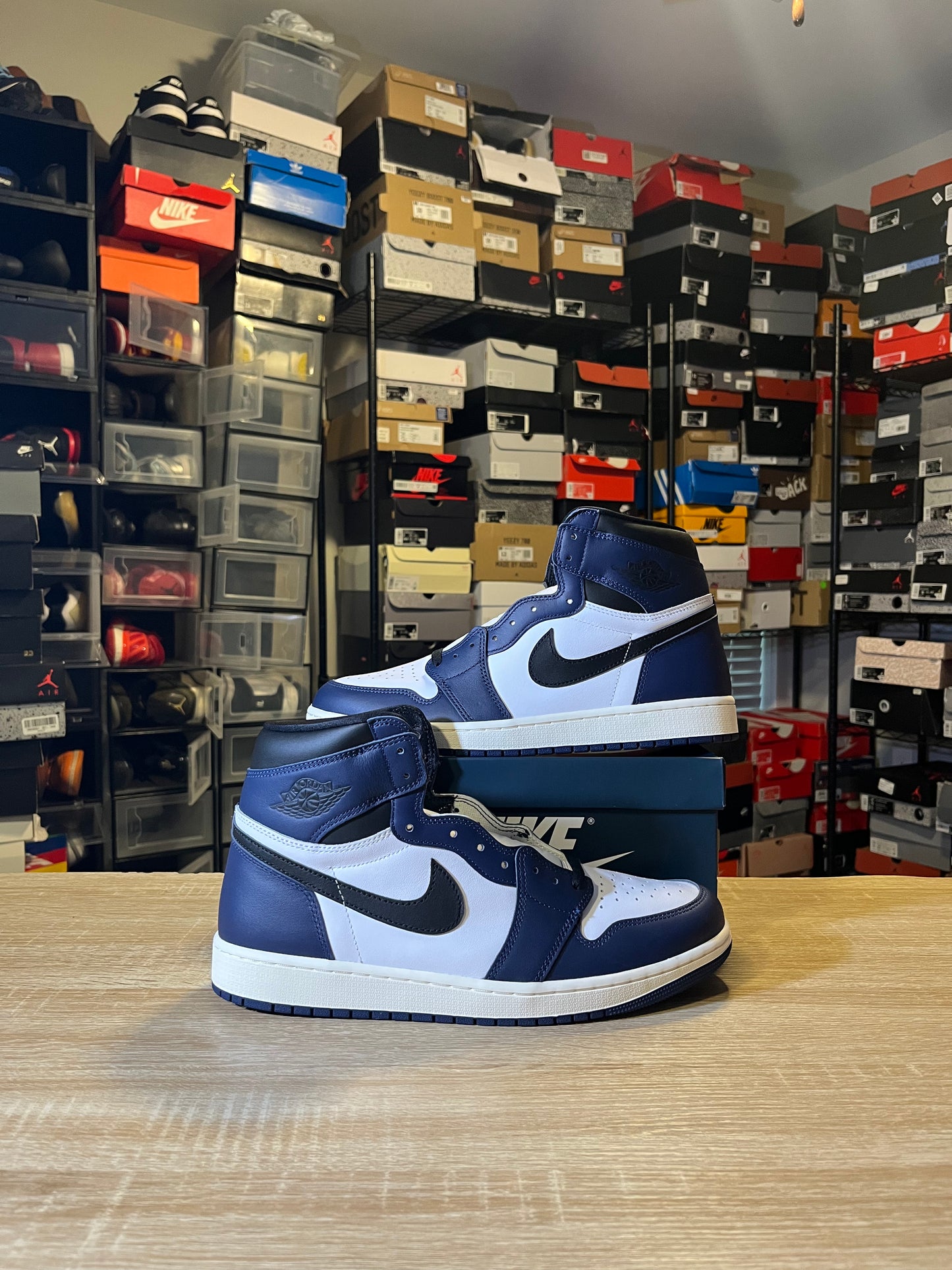 Size 12 - AJ 1 Midnight Navy