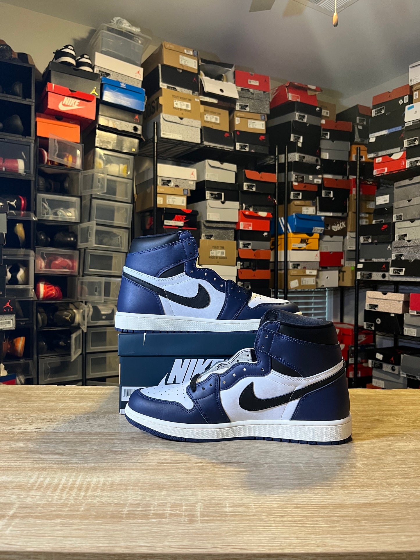 Size 12 - AJ 1 Midnight Navy