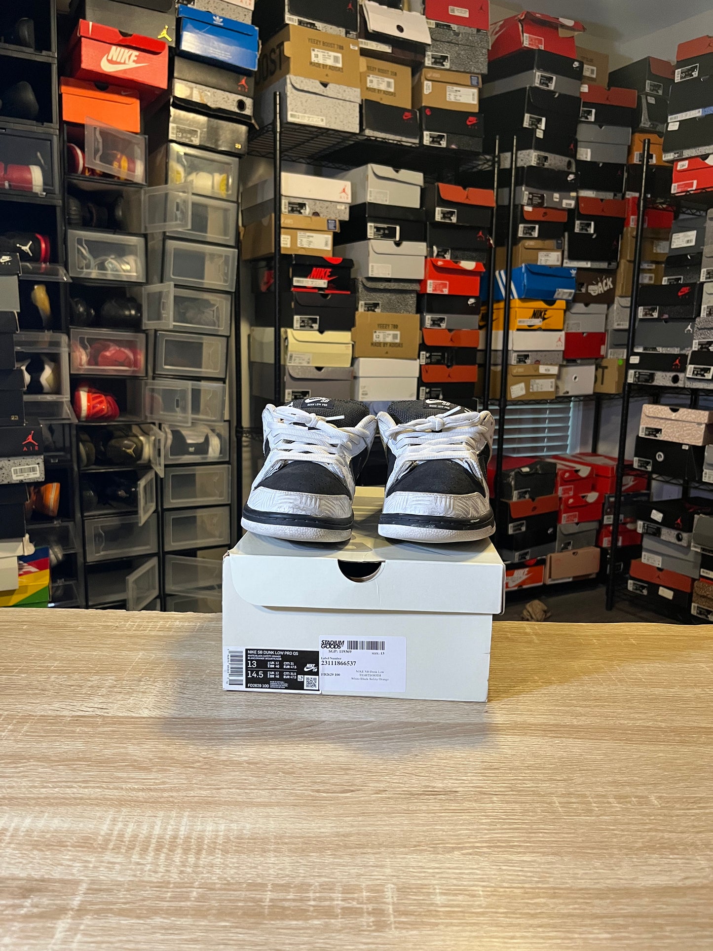Size 13 - SB Dunk Low Tightbooth