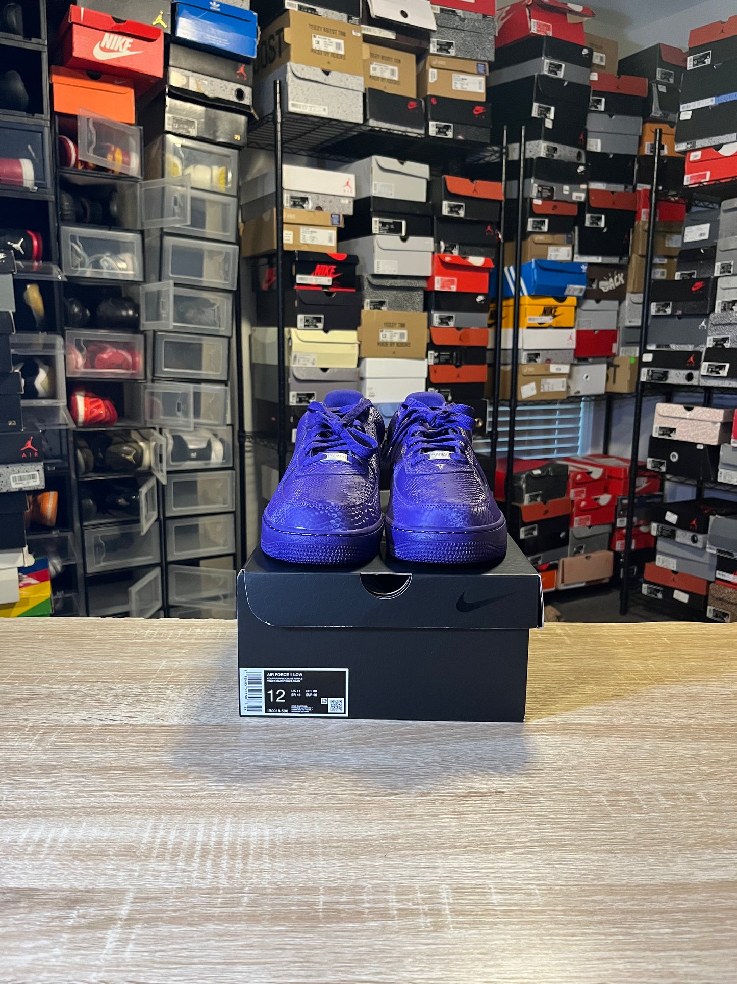 Size 12 - AF 1 Kobe Court Purple