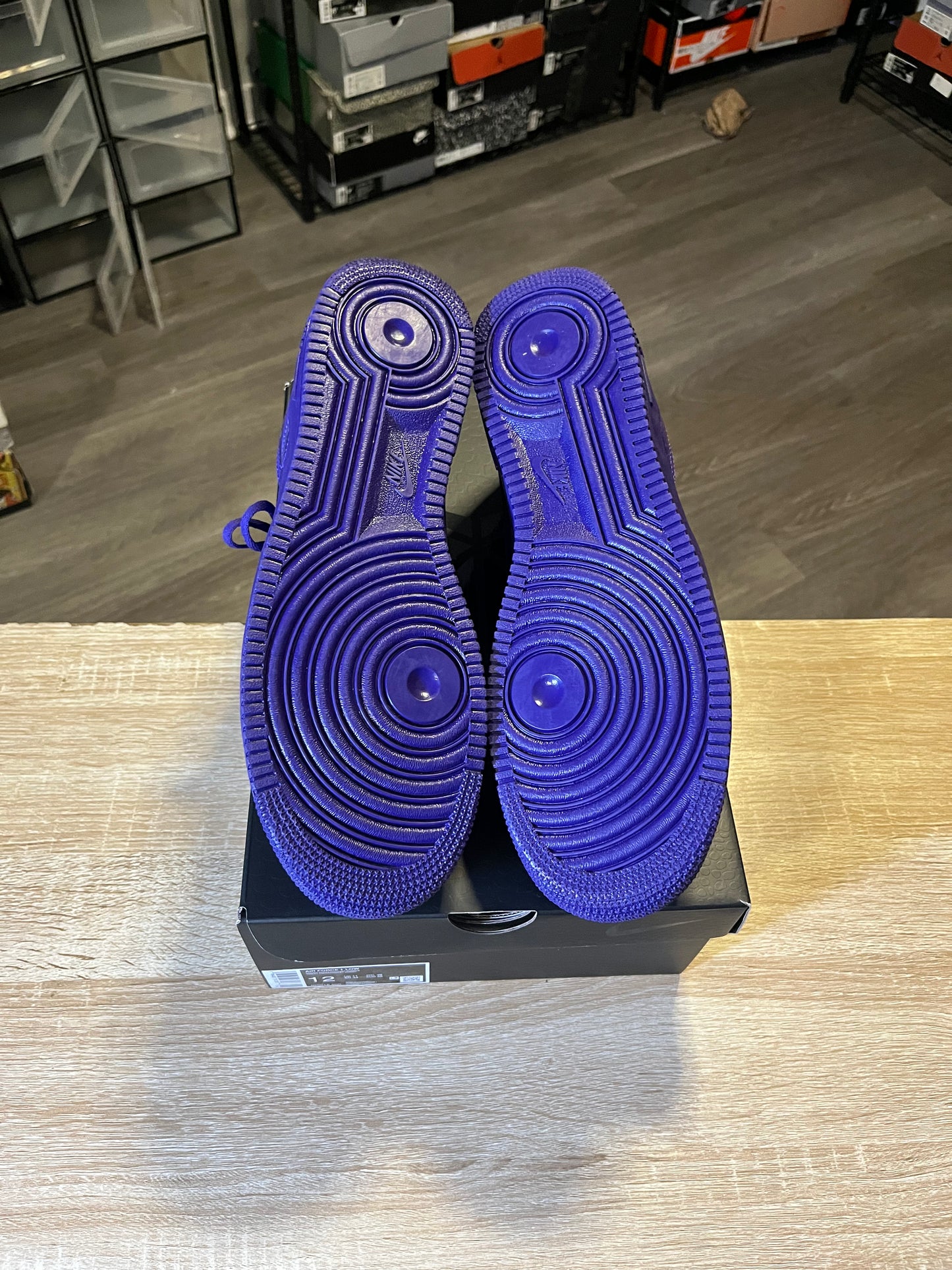 Size 12 - AF 1 Kobe Court Purple