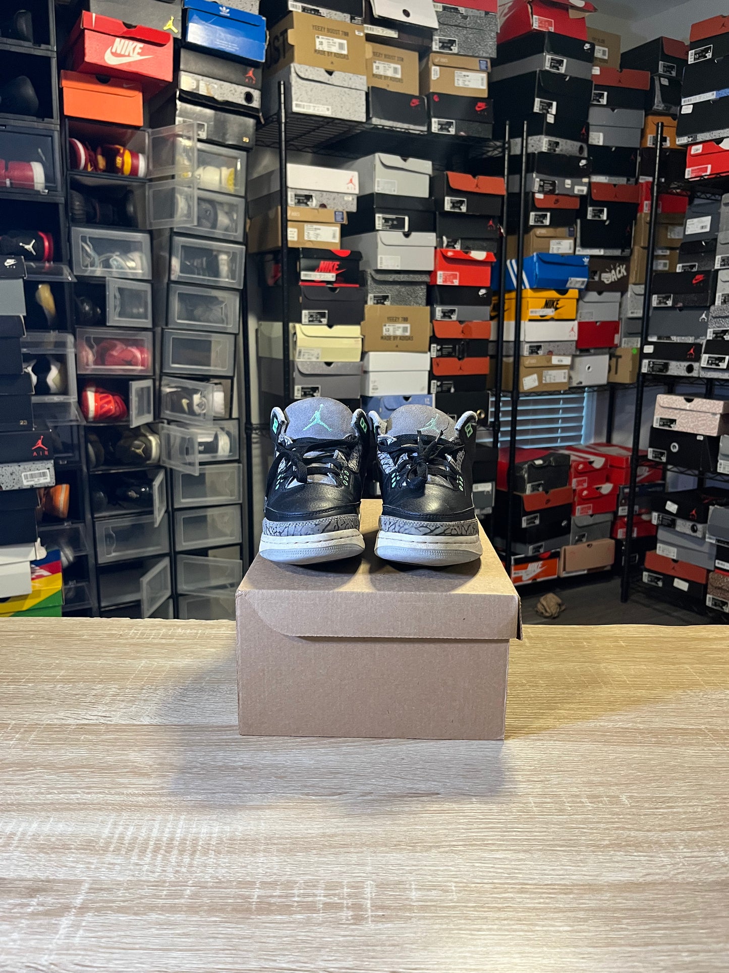 Size 6.5 - AJ 3 Green Glow