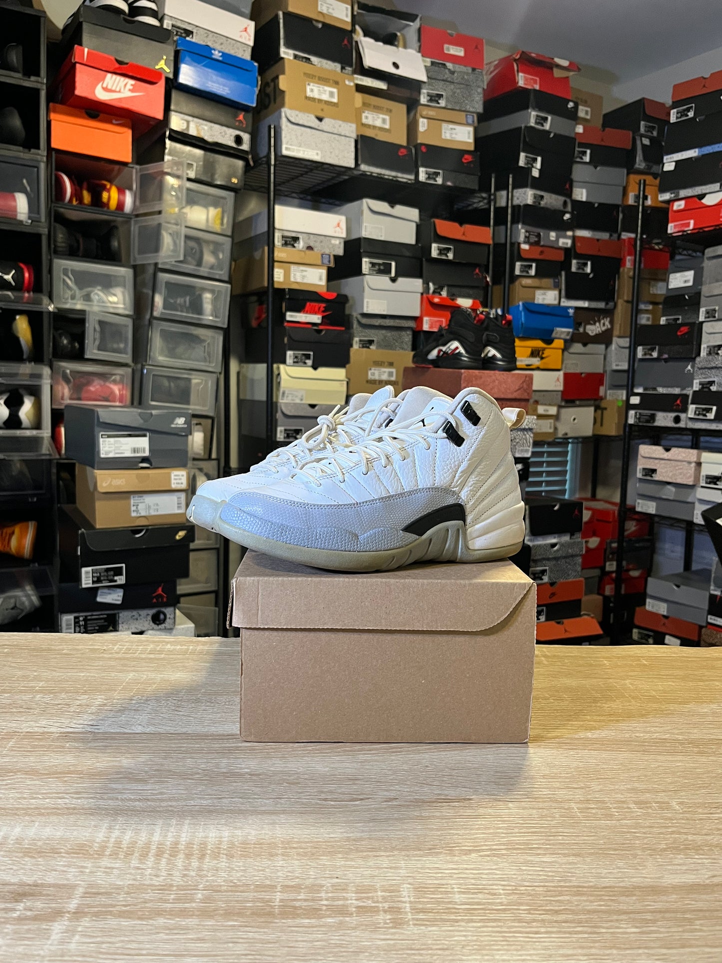 Size 6.5Y - AJ 12 Wolf Grey