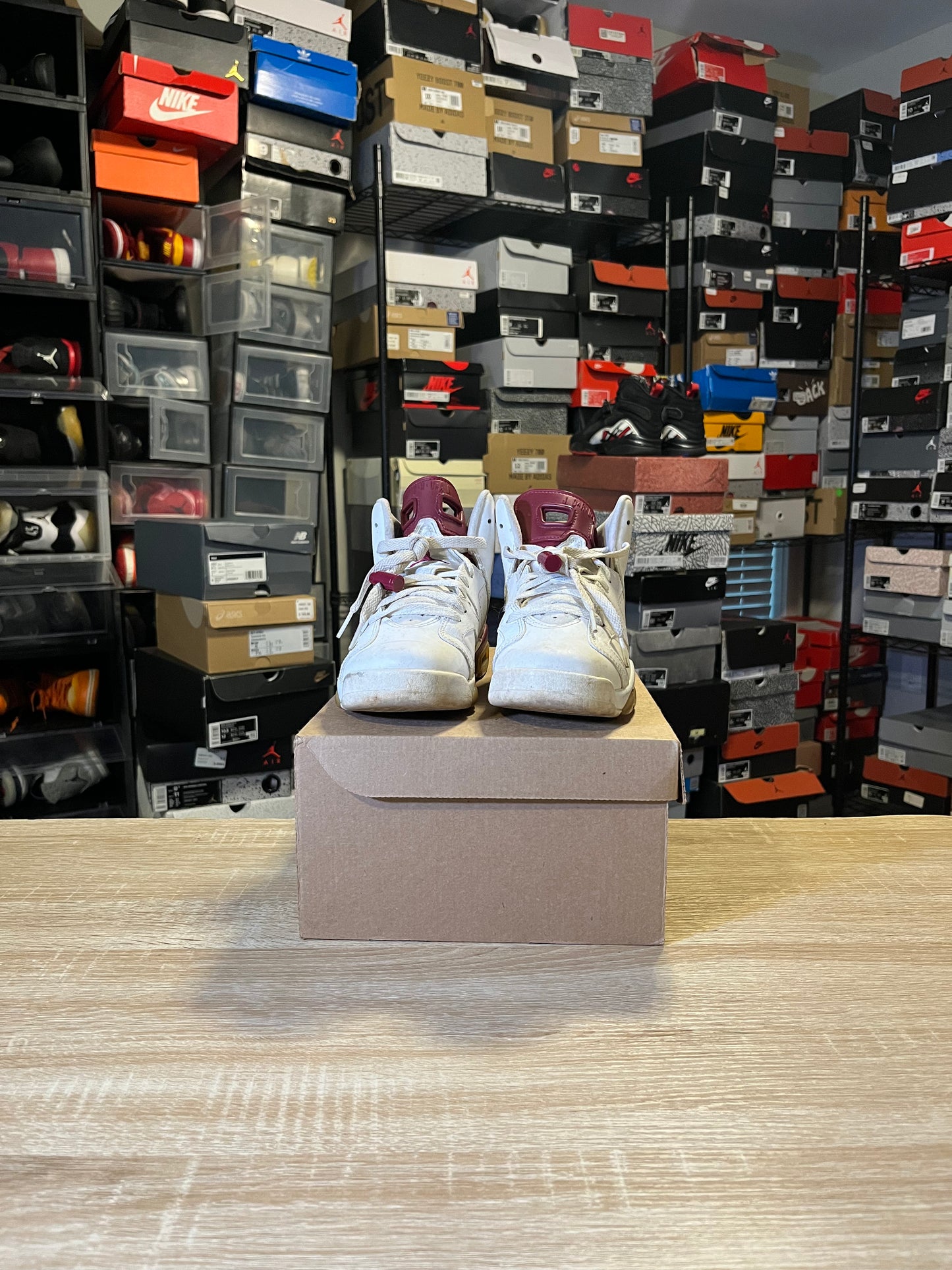 Size 6Y - AJ 6 Maroon